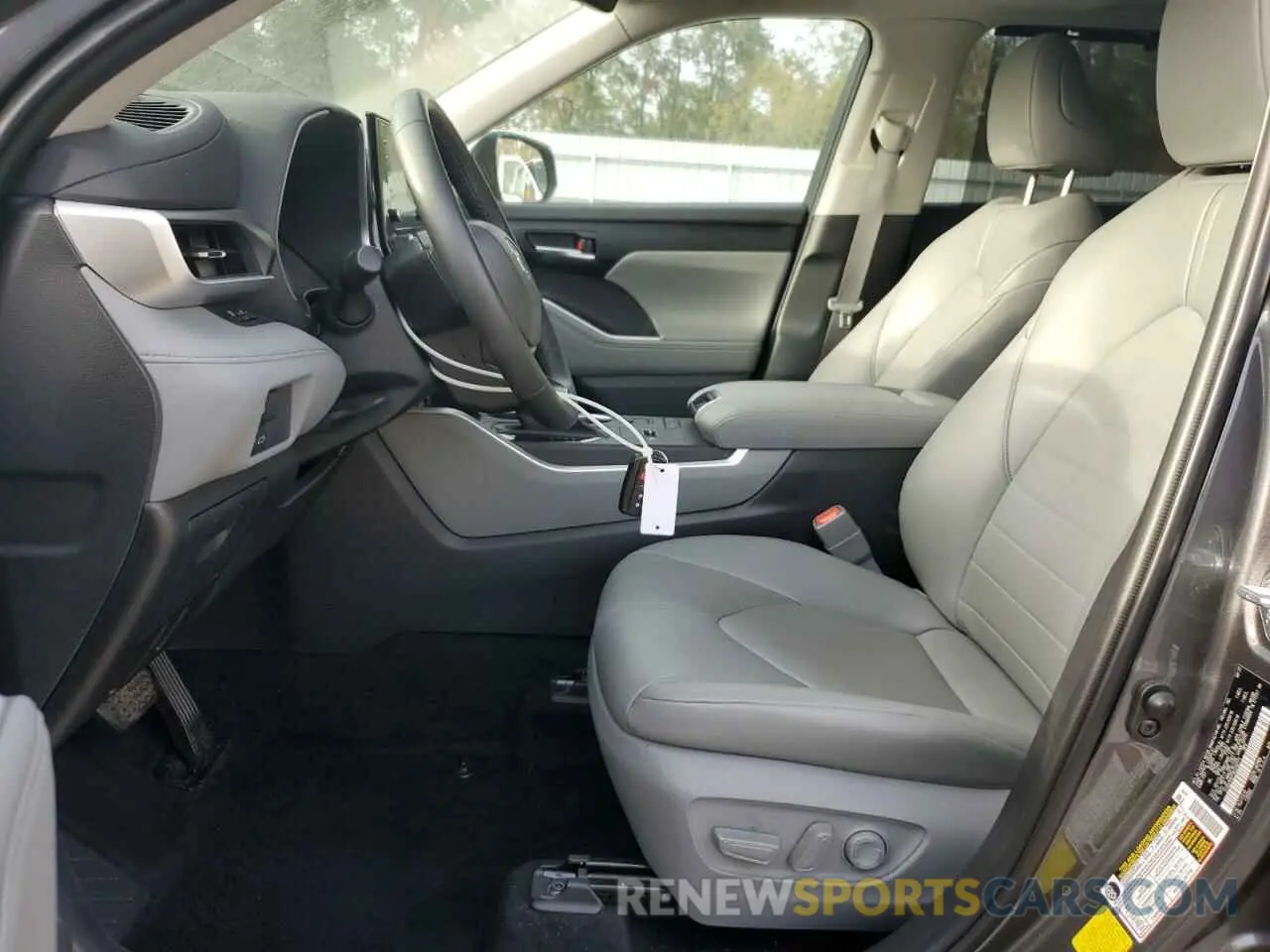 7 Фотография поврежденного автомобиля 5TDGZRAH7NS556775 TOYOTA HIGHLANDER 2022