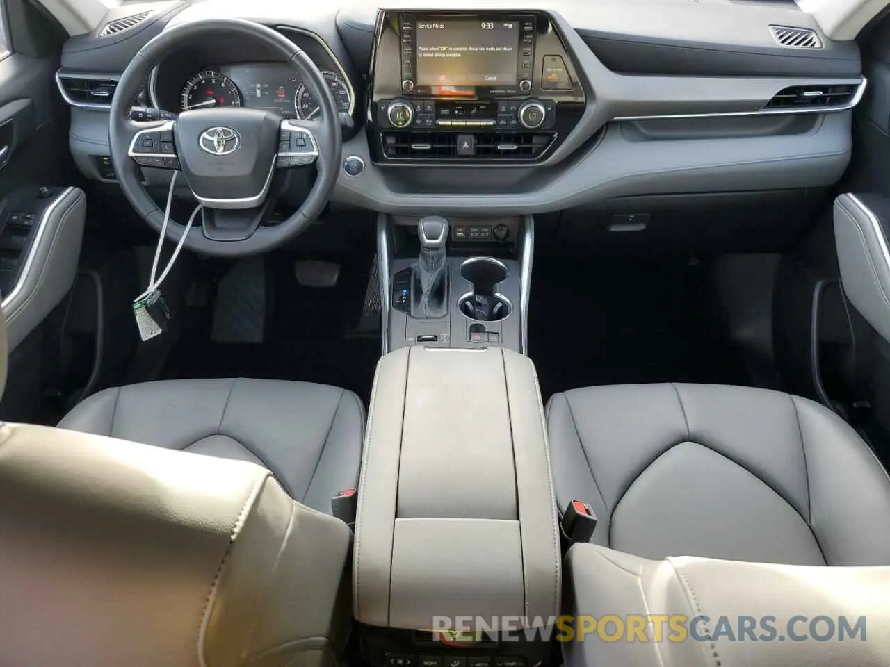 8 Фотография поврежденного автомобиля 5TDGZRAH7NS556775 TOYOTA HIGHLANDER 2022