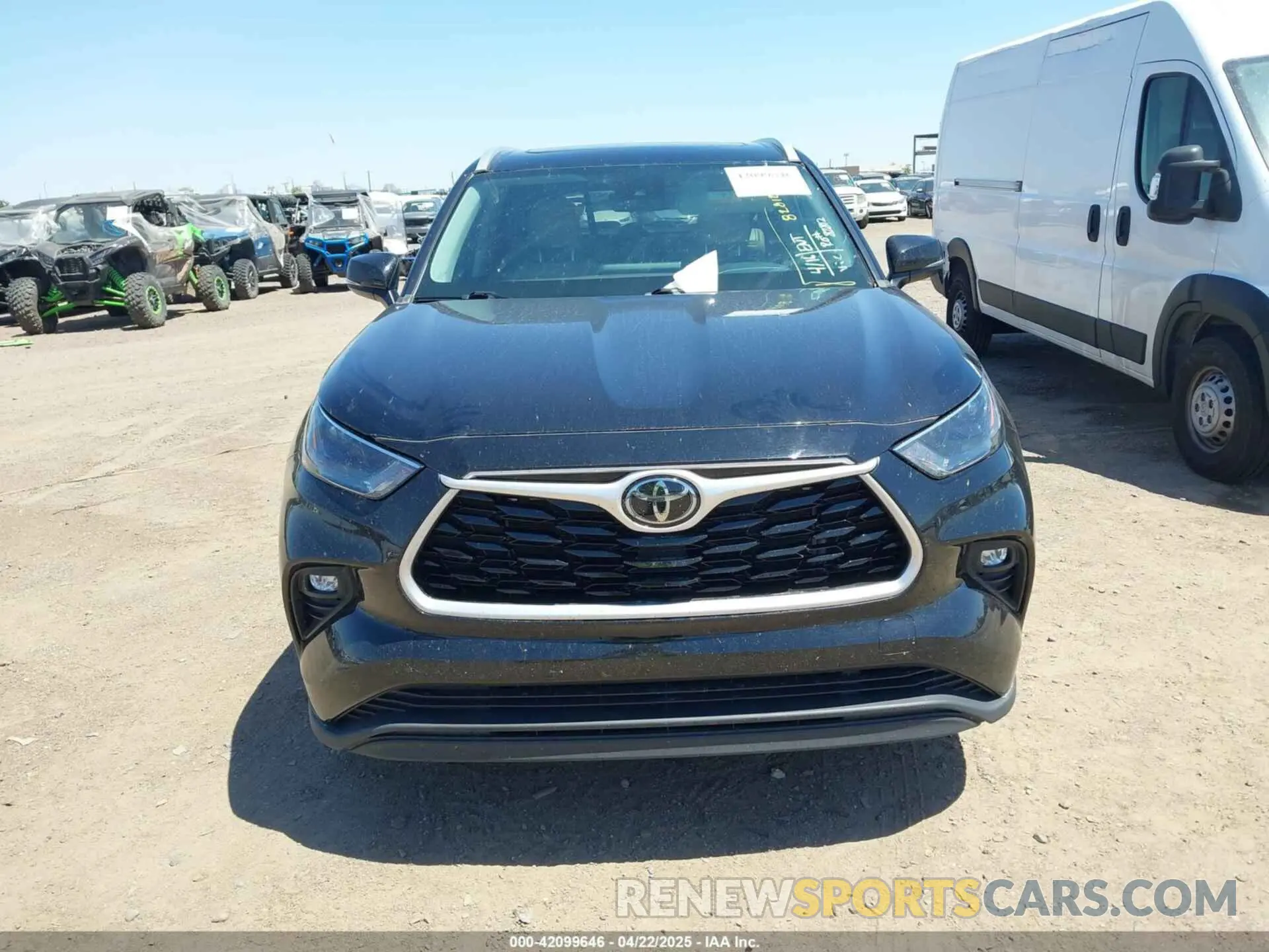 12 Фотография поврежденного автомобиля 5TDGZRAHXNS544927 TOYOTA HIGHLANDER 2022