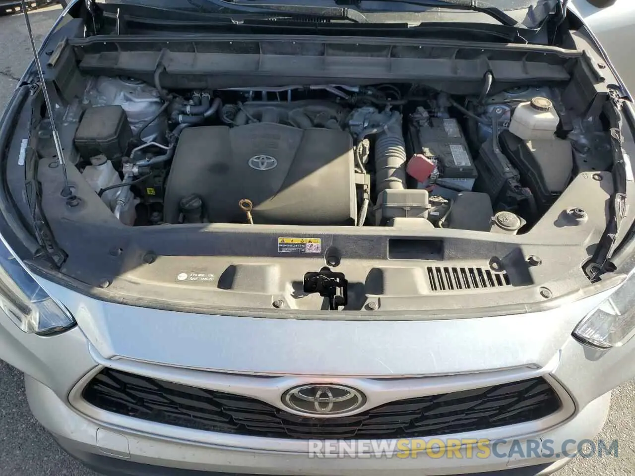 12 Фотография поврежденного автомобиля 5TDGZRBH0NS242383 TOYOTA HIGHLANDER 2022