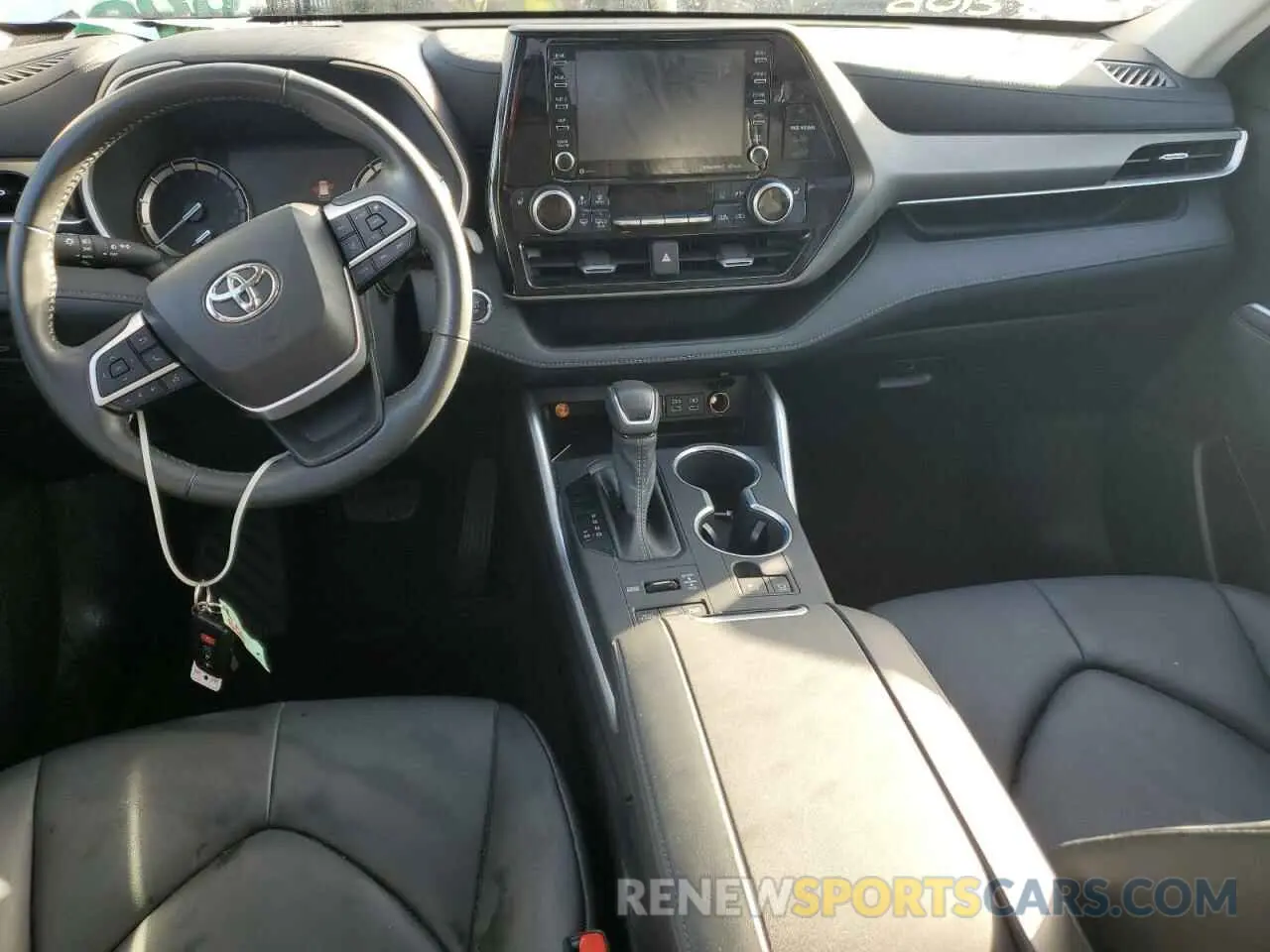 8 Фотография поврежденного автомобиля 5TDGZRBH1NS218688 TOYOTA HIGHLANDER 2022