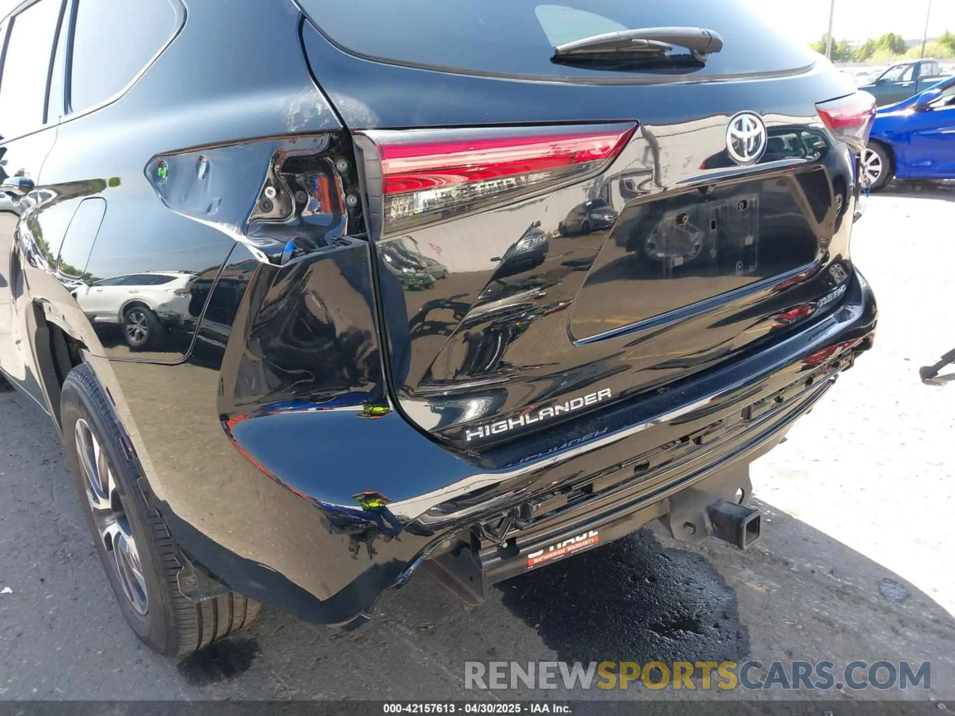 20 Фотография поврежденного автомобиля 5TDGZRBH2NS231580 TOYOTA HIGHLANDER 2022
