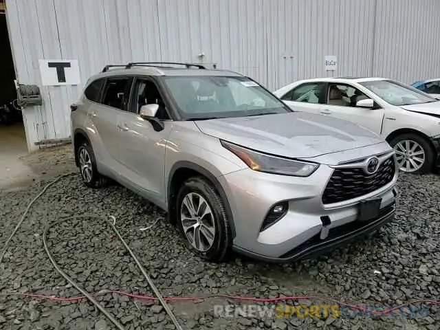 14 Фотография поврежденного автомобиля 5TDGZRBH2NS575412 TOYOTA HIGHLANDER 2022