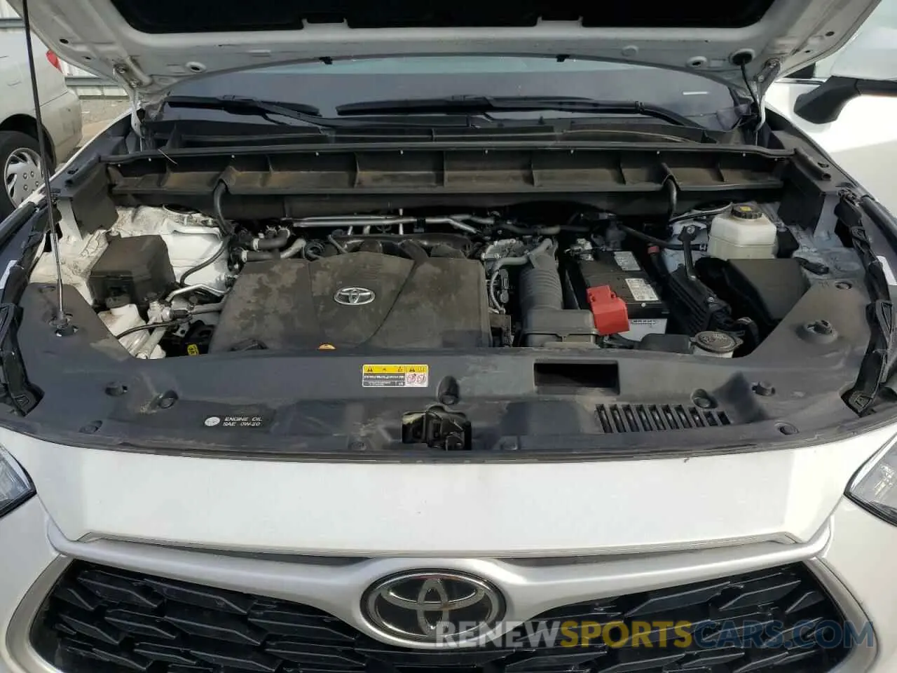 12 Фотография поврежденного автомобиля 5TDGZRBH3NS582305 TOYOTA HIGHLANDER 2022