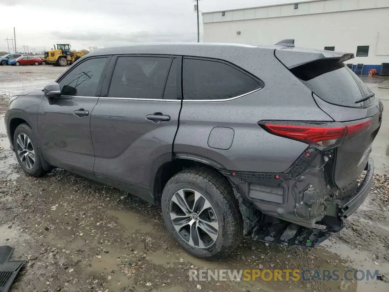 2 Фотография поврежденного автомобиля 5TDGZRBH4NS227658 TOYOTA HIGHLANDER 2022