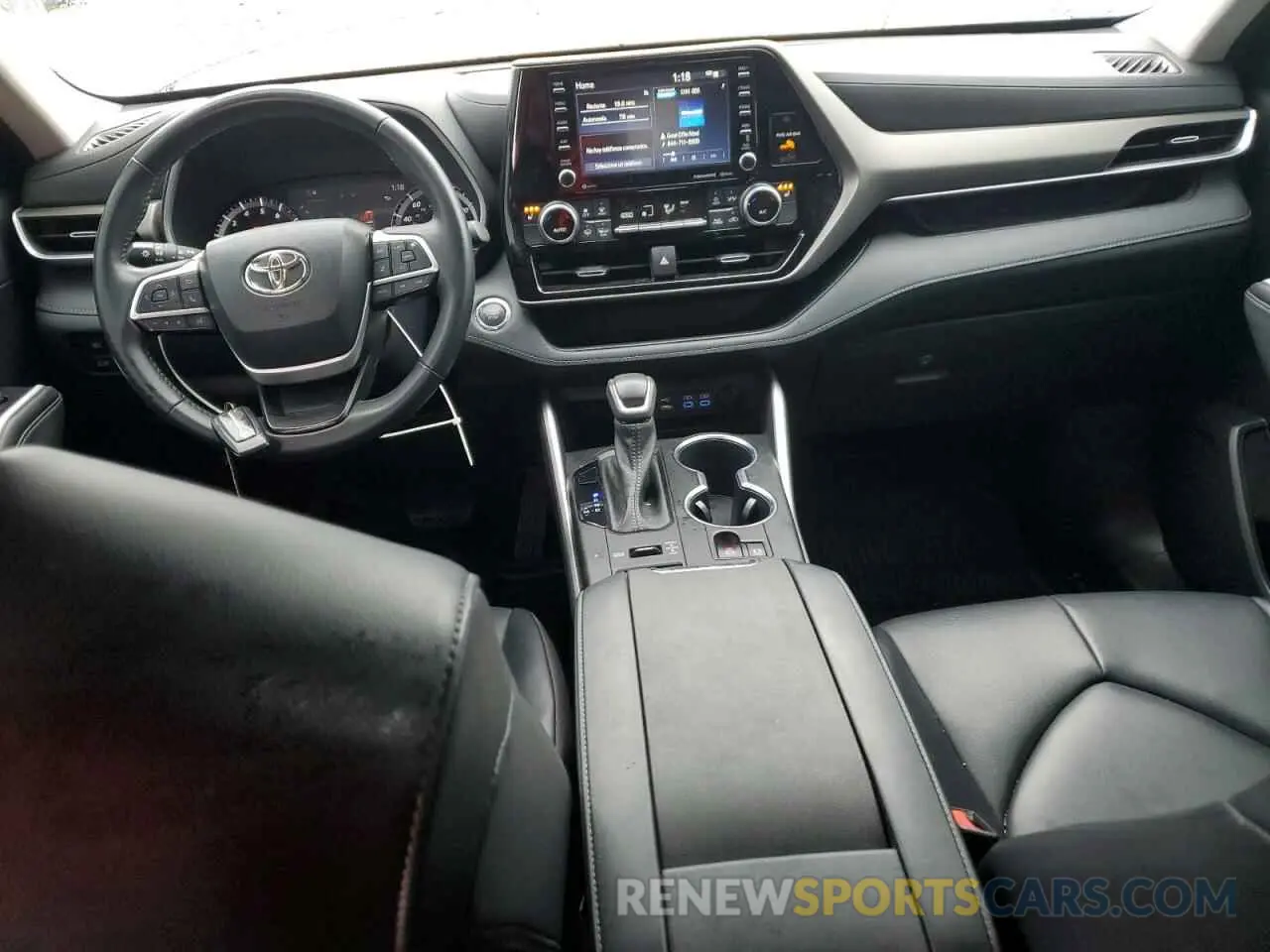 8 Фотография поврежденного автомобиля 5TDGZRBH4NS227658 TOYOTA HIGHLANDER 2022