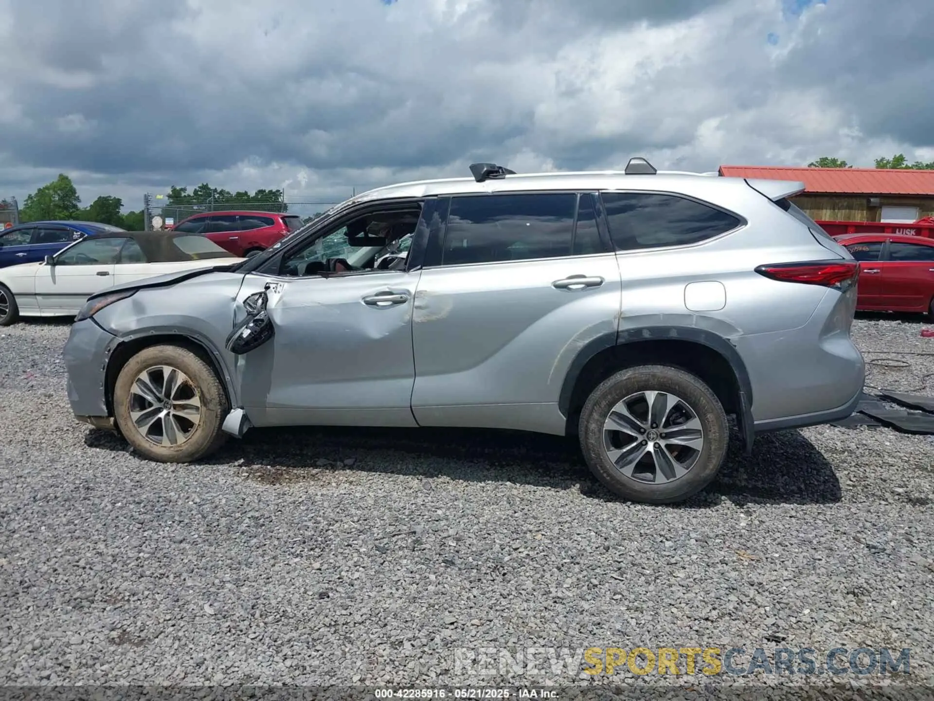 14 Фотография поврежденного автомобиля 5TDGZRBH4NS581552 TOYOTA HIGHLANDER 2022