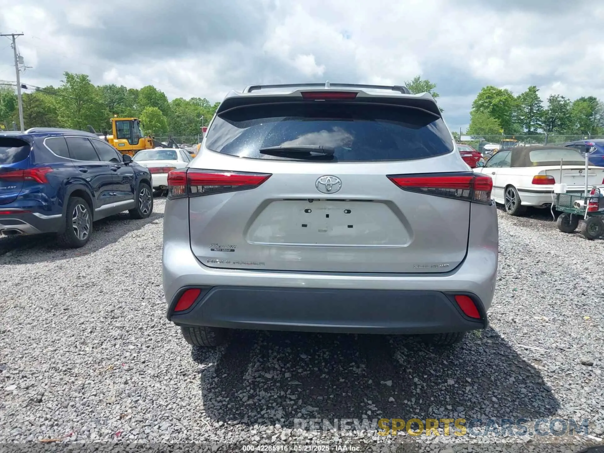 16 Фотография поврежденного автомобиля 5TDGZRBH4NS581552 TOYOTA HIGHLANDER 2022