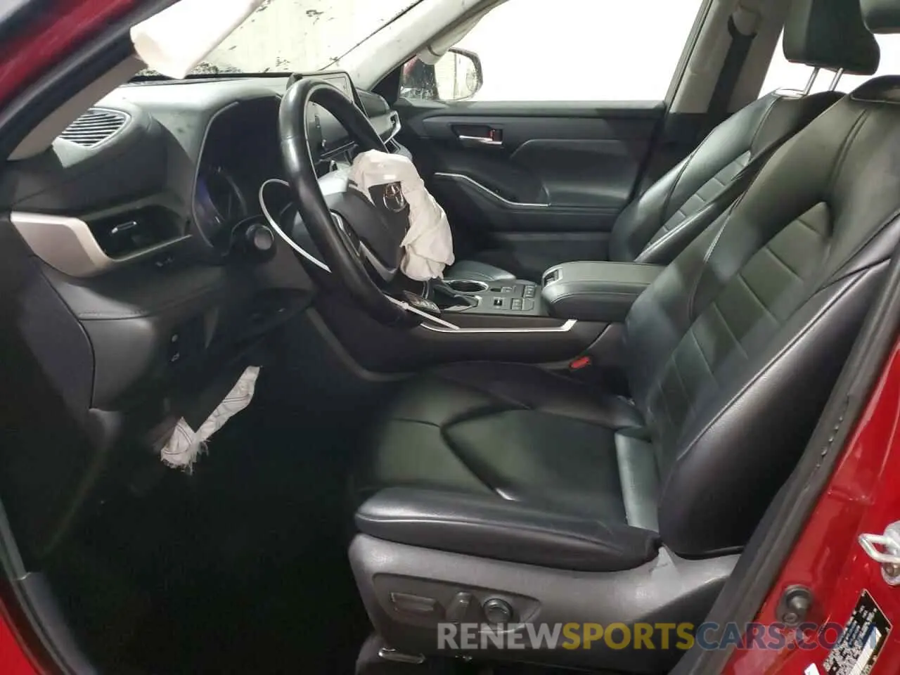 7 Фотография поврежденного автомобиля 5TDGZRBH5NS162593 TOYOTA HIGHLANDER 2022