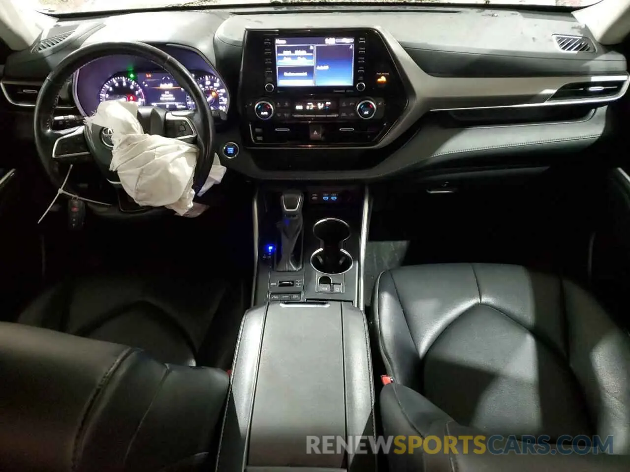 8 Фотография поврежденного автомобиля 5TDGZRBH5NS162593 TOYOTA HIGHLANDER 2022