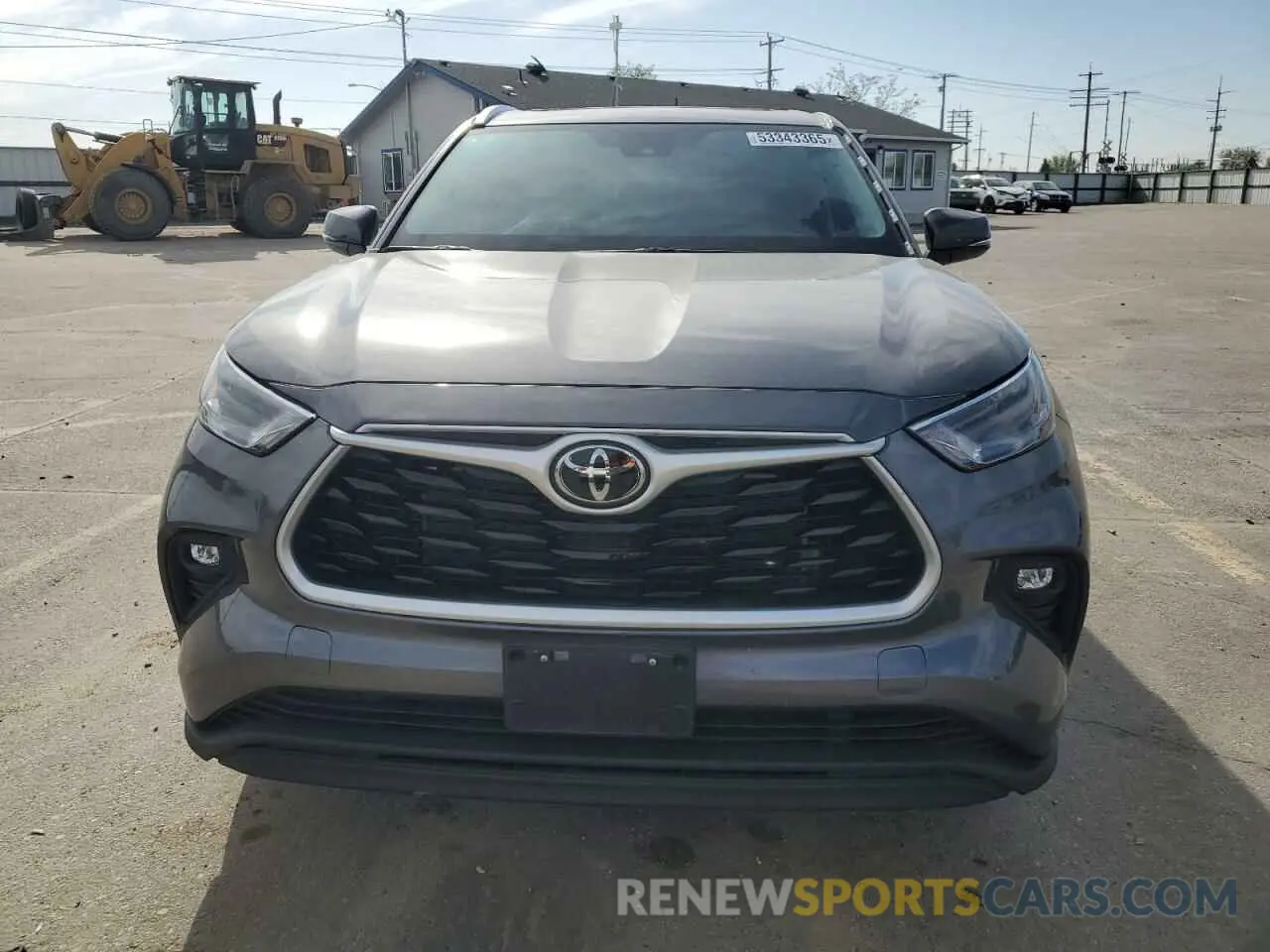 5 Фотография поврежденного автомобиля 5TDGZRBH5NS207788 TOYOTA HIGHLANDER 2022