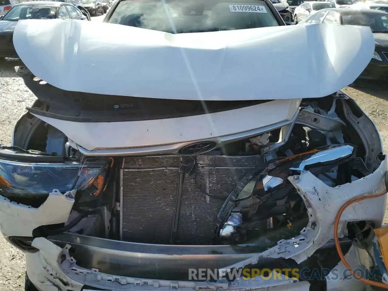 12 Фотография поврежденного автомобиля 5TDGZRBH6NS592262 TOYOTA HIGHLANDER 2022
