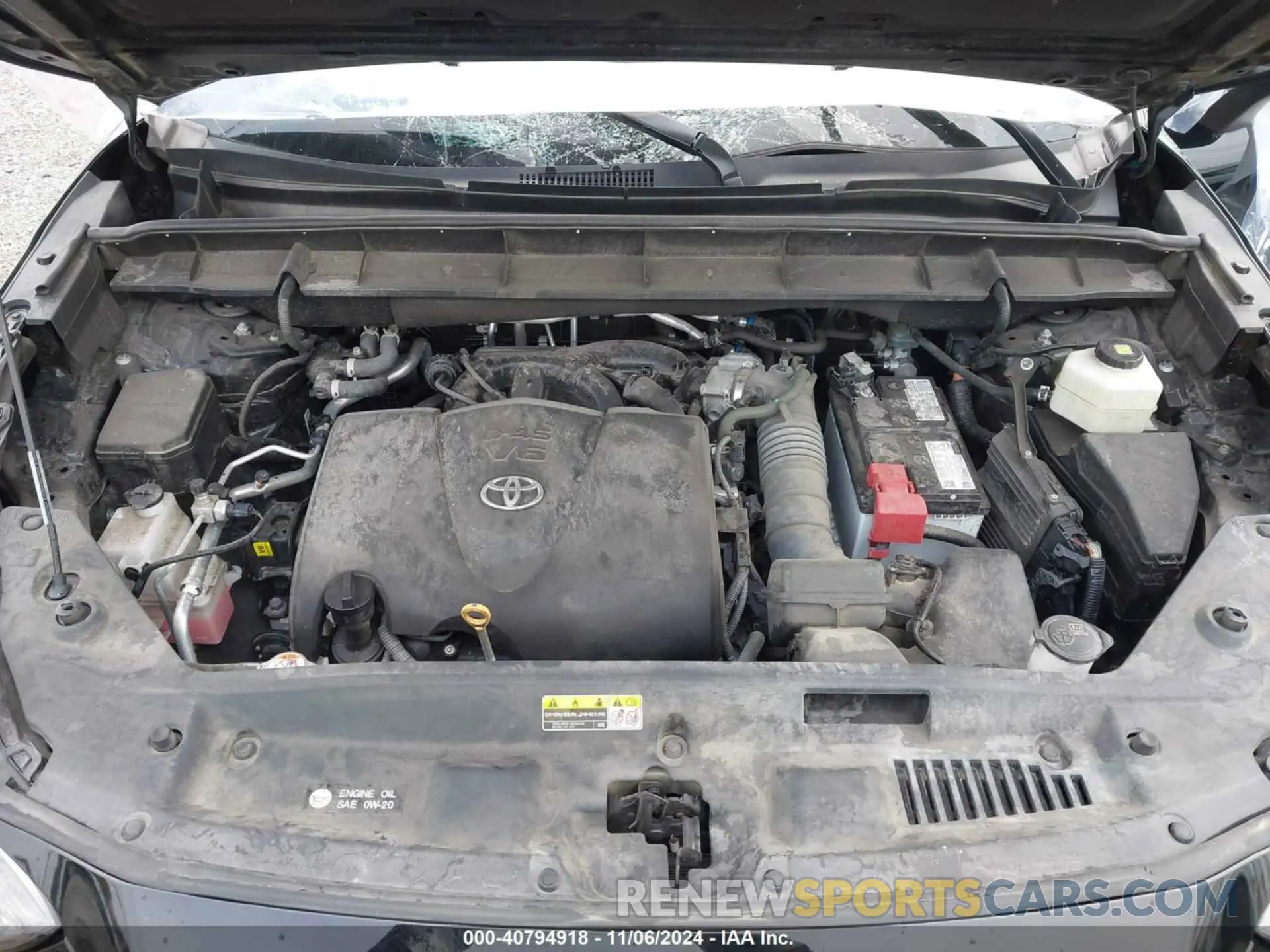10 Photograph of a damaged car 5TDGZRBH7NS564695 TOYOTA HIGHLANDER 2022