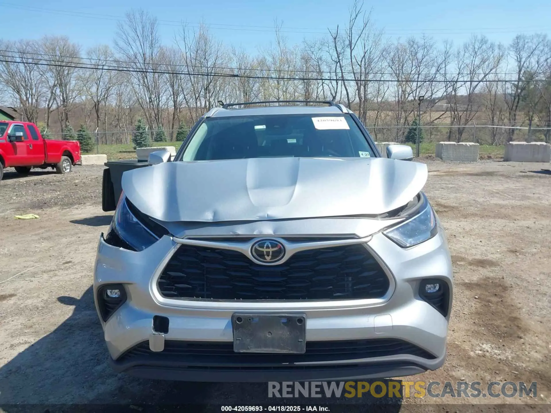12 Фотография поврежденного автомобиля 5TDGZRBH8NS209065 TOYOTA HIGHLANDER 2022