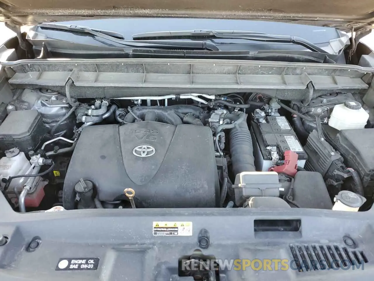 12 Фотография поврежденного автомобиля 5TDGZRBH8NS255978 TOYOTA HIGHLANDER 2022