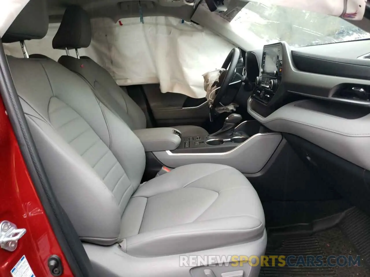 5 Фотография поврежденного автомобиля 5TDGZRBH9NS211598 TOYOTA HIGHLANDER 2022