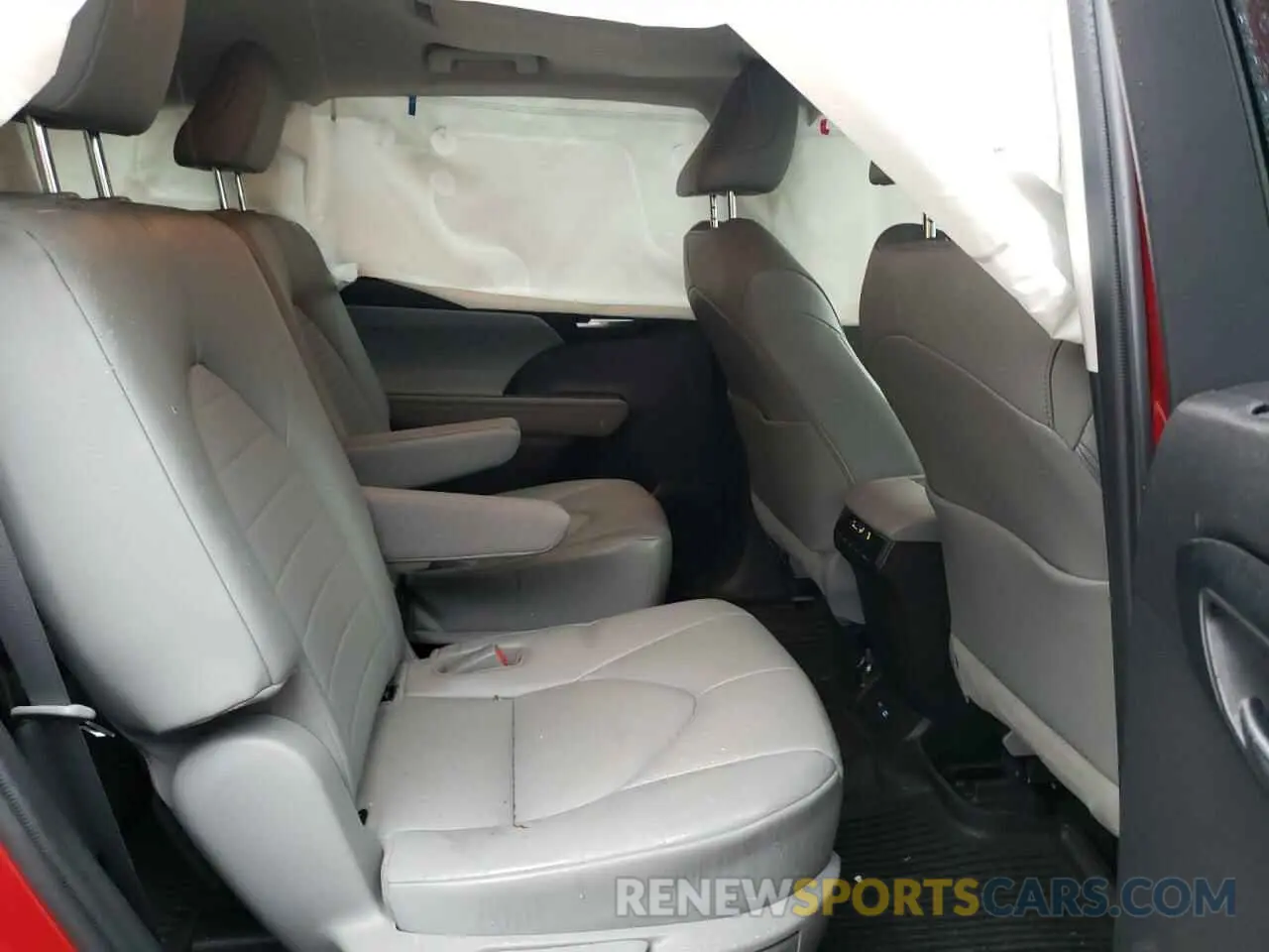 6 Фотография поврежденного автомобиля 5TDGZRBH9NS211598 TOYOTA HIGHLANDER 2022