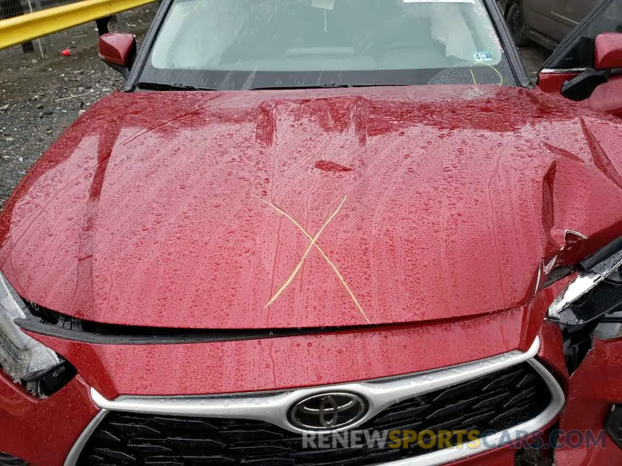 7 Фотография поврежденного автомобиля 5TDGZRBH9NS211598 TOYOTA HIGHLANDER 2022
