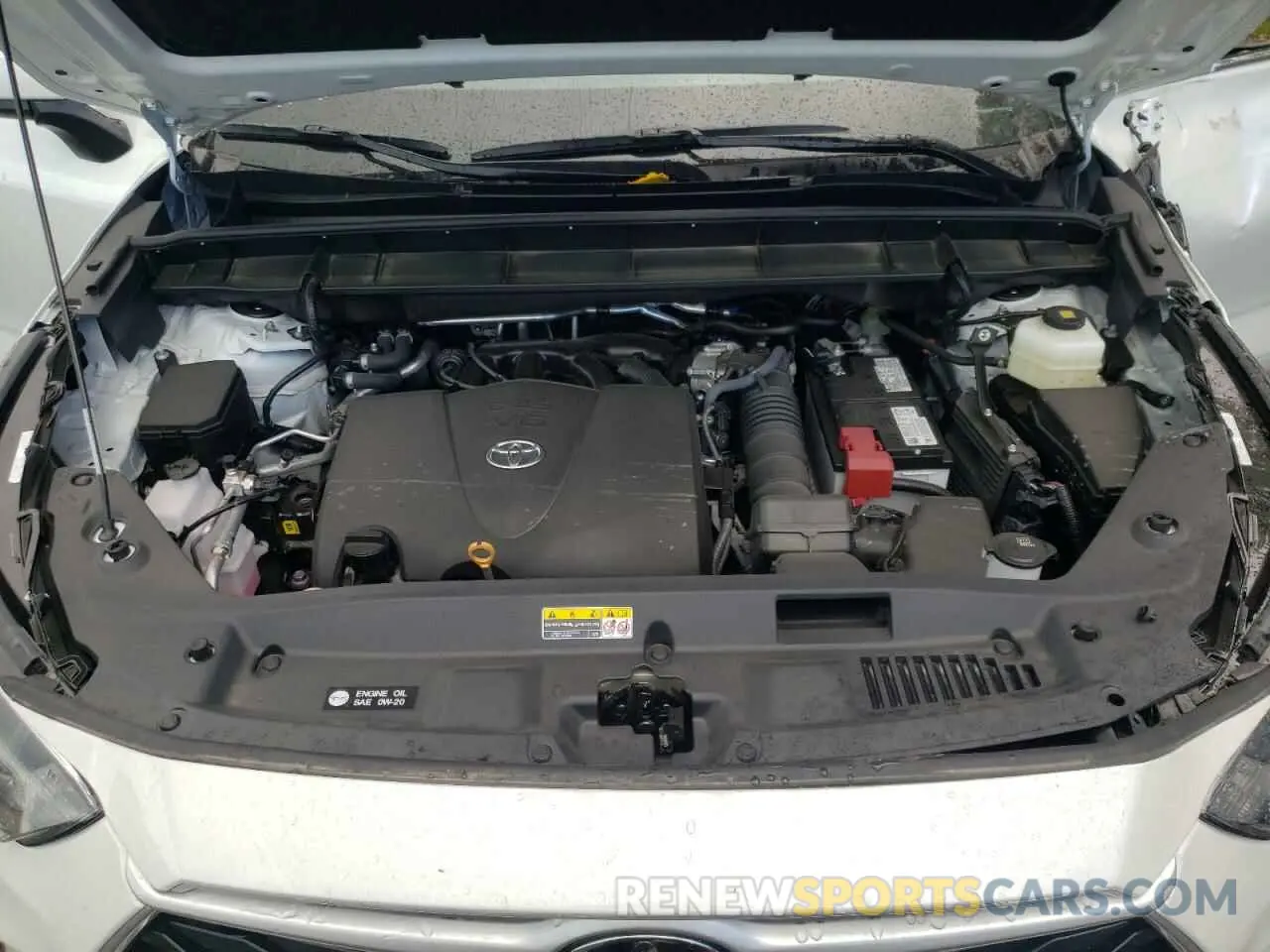 7 Фотография поврежденного автомобиля 5TDGZRBH9NS573978 TOYOTA HIGHLANDER 2022