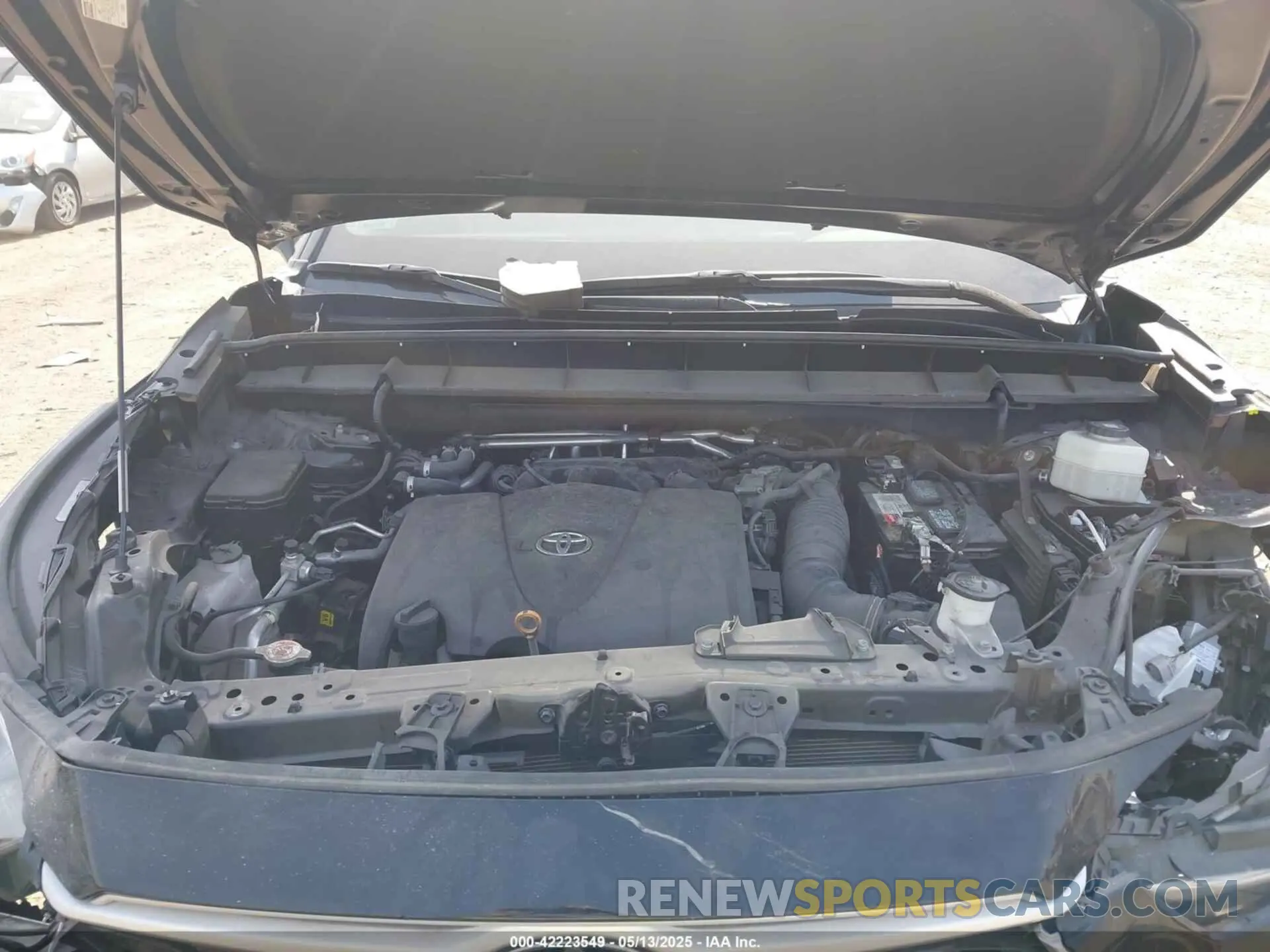 10 Фотография поврежденного автомобиля 5TDGZRBH9NS578954 TOYOTA HIGHLANDER 2022