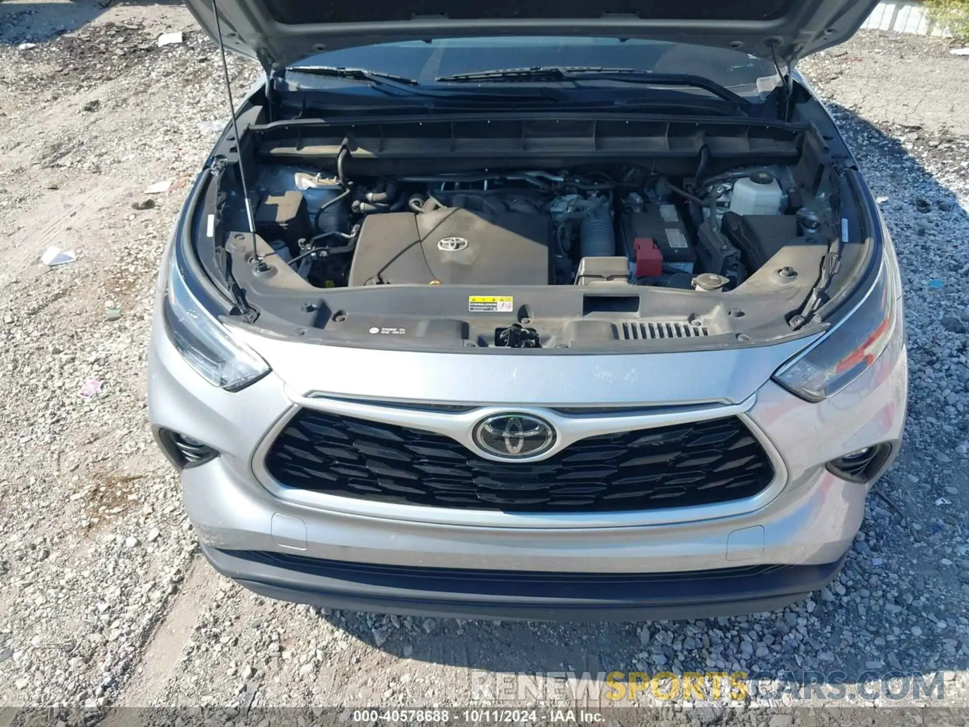 10 Фотография поврежденного автомобиля 5TDGZRBHXNS175047 TOYOTA HIGHLANDER 2022