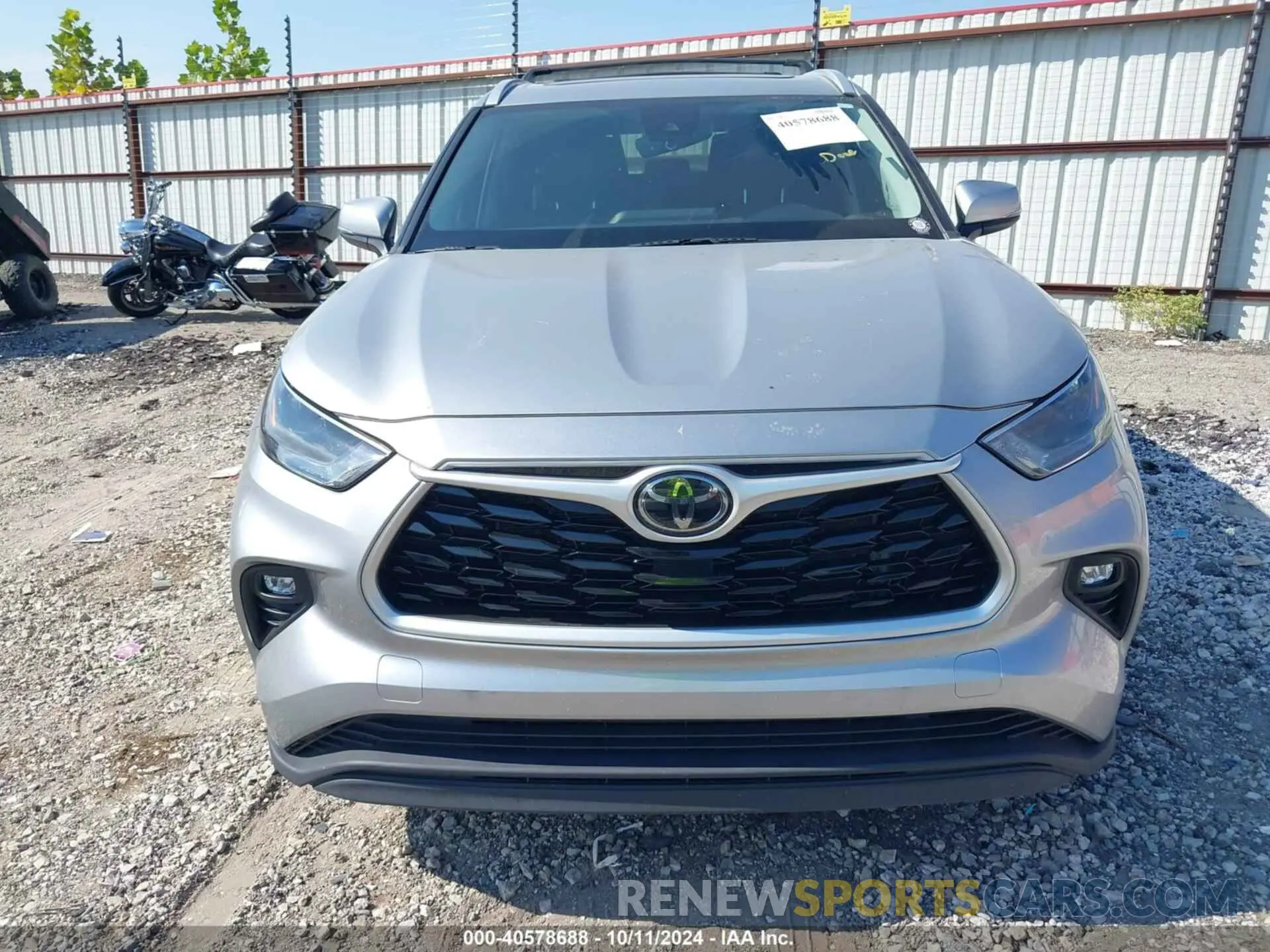 12 Фотография поврежденного автомобиля 5TDGZRBHXNS175047 TOYOTA HIGHLANDER 2022
