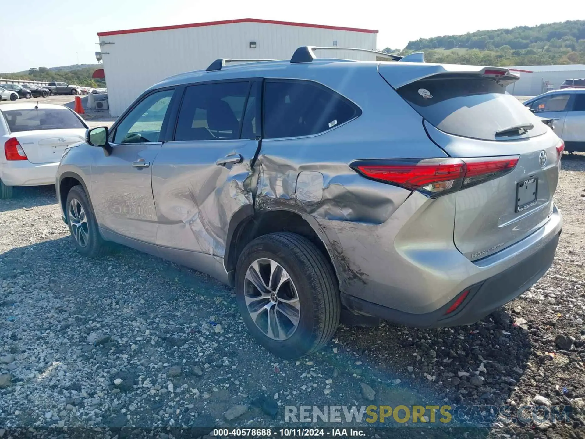 3 Фотография поврежденного автомобиля 5TDGZRBHXNS175047 TOYOTA HIGHLANDER 2022