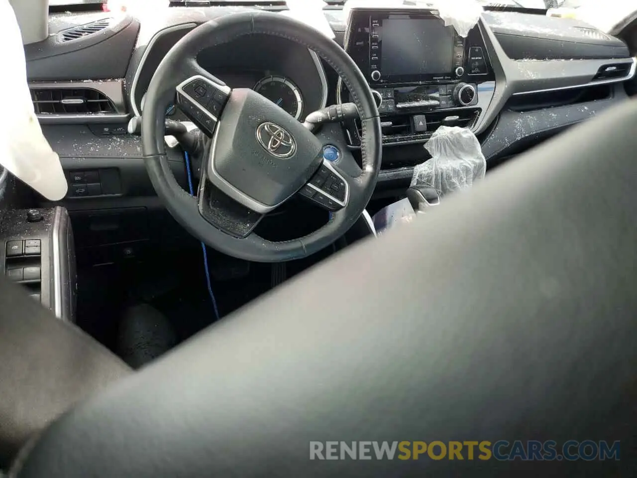 8 Фотография поврежденного автомобиля 5TDHARAH1NS509916 TOYOTA HIGHLANDER 2022