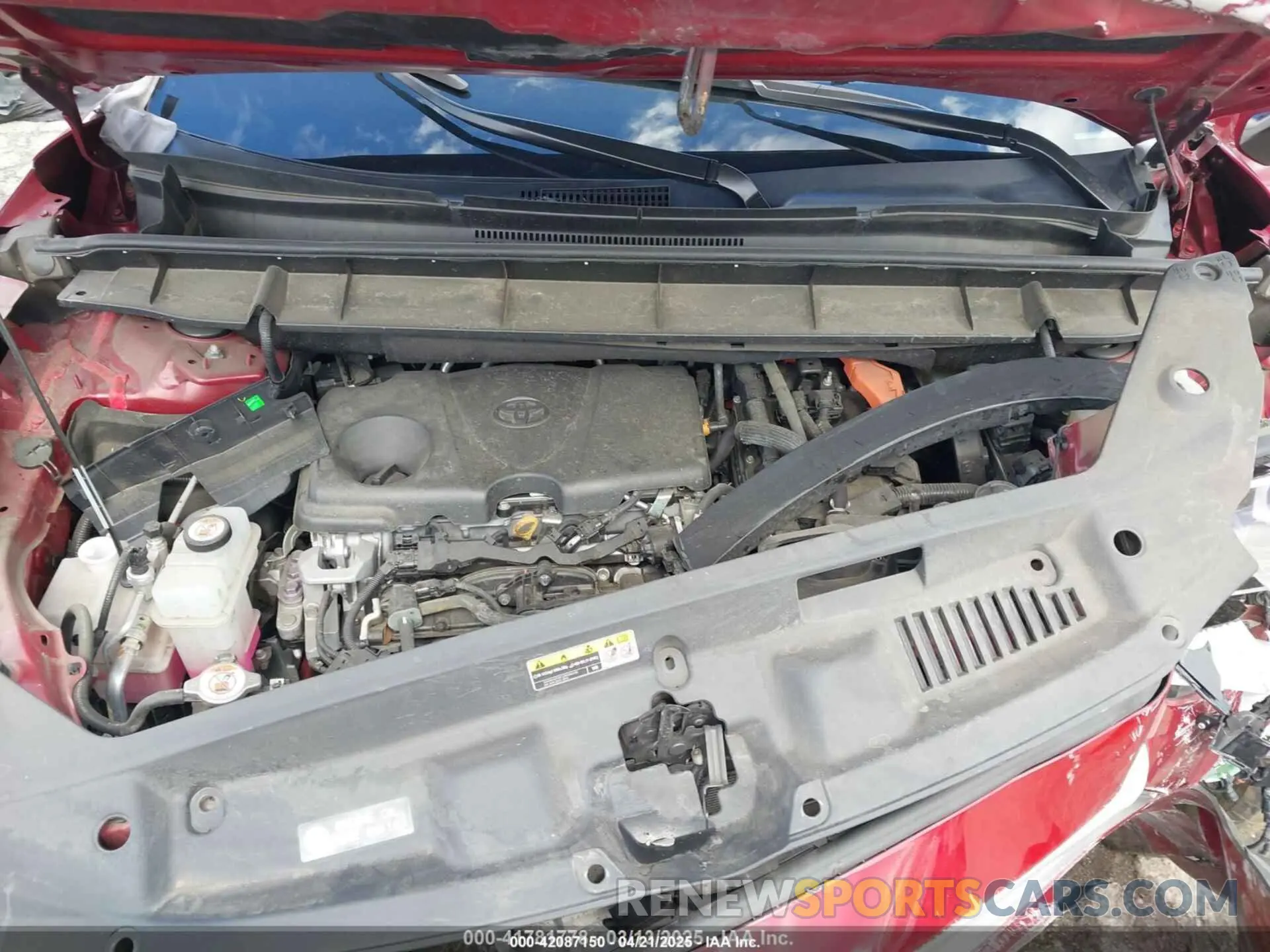 10 Фотография поврежденного автомобиля 5TDHBRCH3NS552079 TOYOTA HIGHLANDER 2022