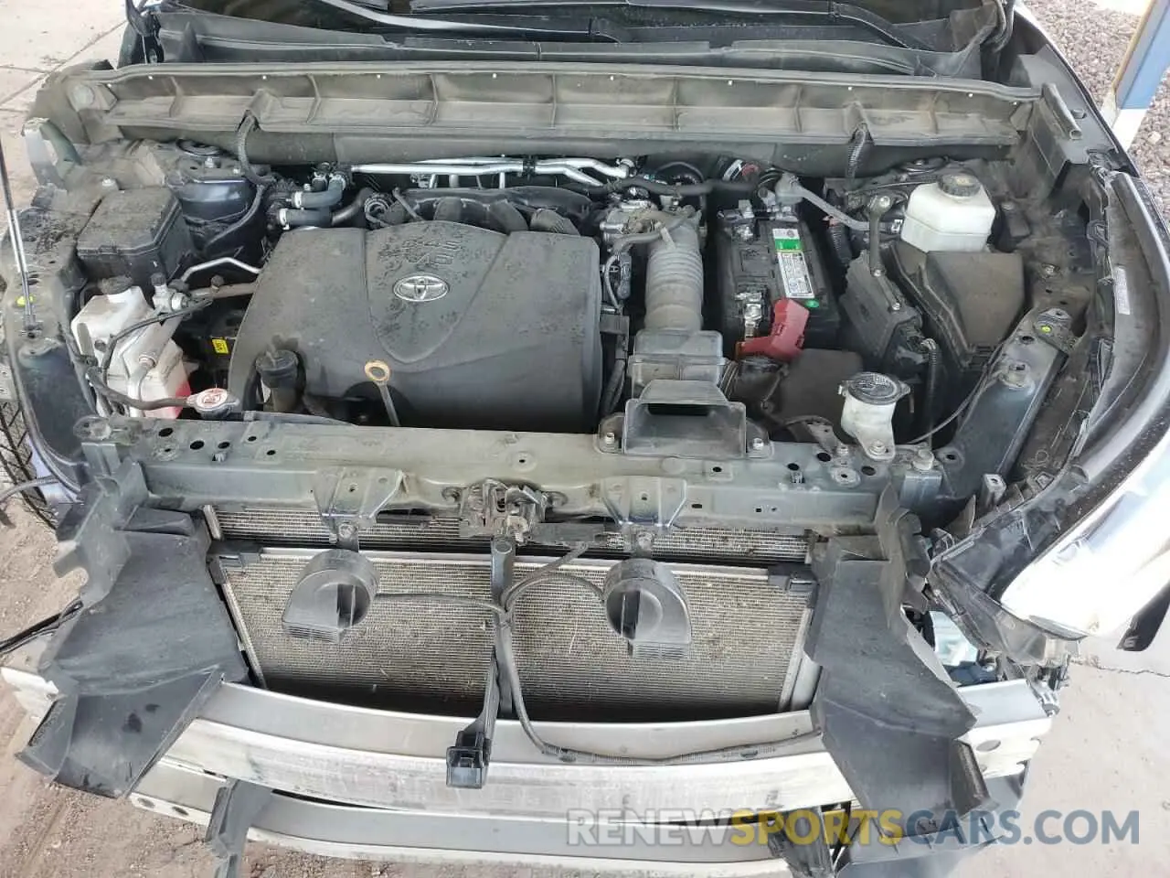 12 Фотография поврежденного автомобиля 5TDHZRAH9NS093896 TOYOTA HIGHLANDER 2022