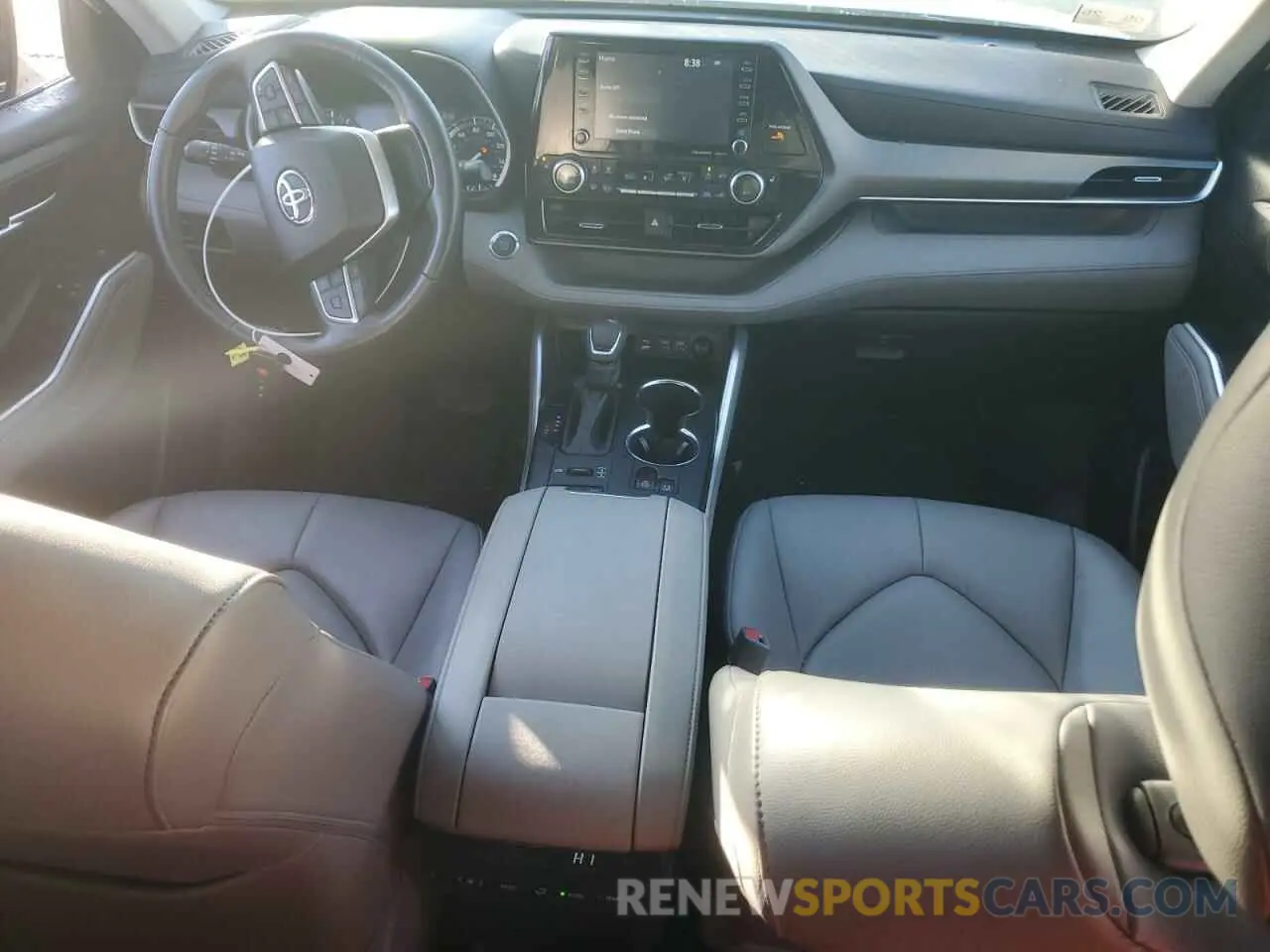 8 Фотография поврежденного автомобиля 5TDHZRBH0NS182819 TOYOTA HIGHLANDER 2022