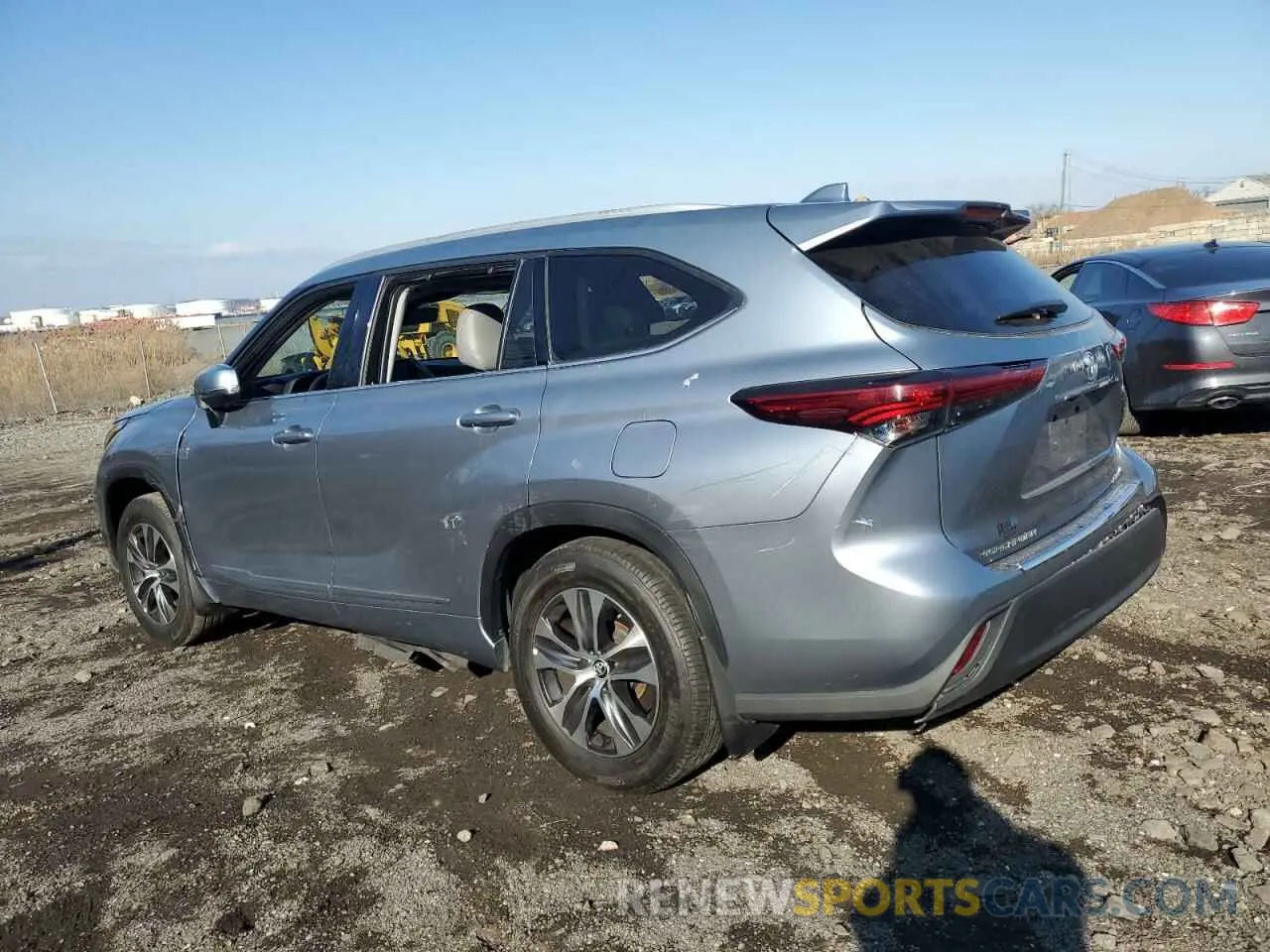 2 Фотография поврежденного автомобиля 5TDHZRBH1NS195322 TOYOTA HIGHLANDER 2022