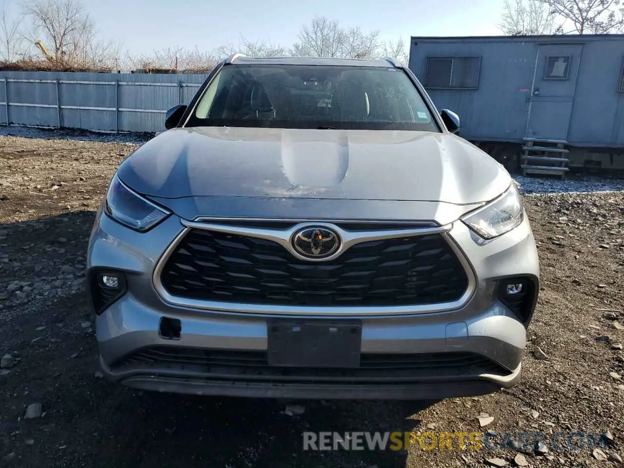 5 Фотография поврежденного автомобиля 5TDHZRBH1NS195322 TOYOTA HIGHLANDER 2022