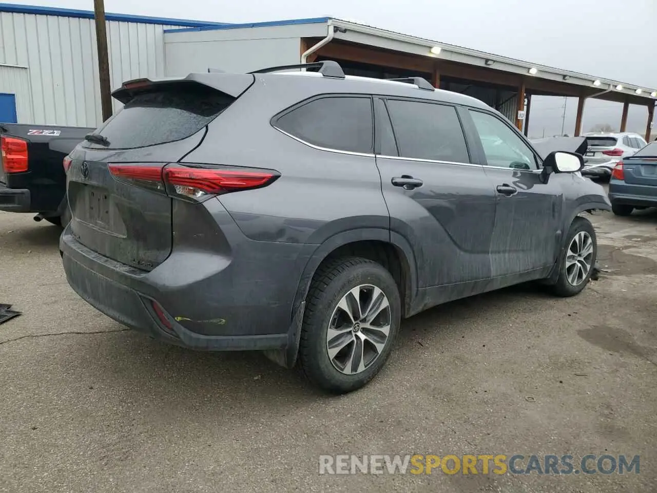 3 Фотография поврежденного автомобиля 5TDHZRBH1NS562459 TOYOTA HIGHLANDER 2022