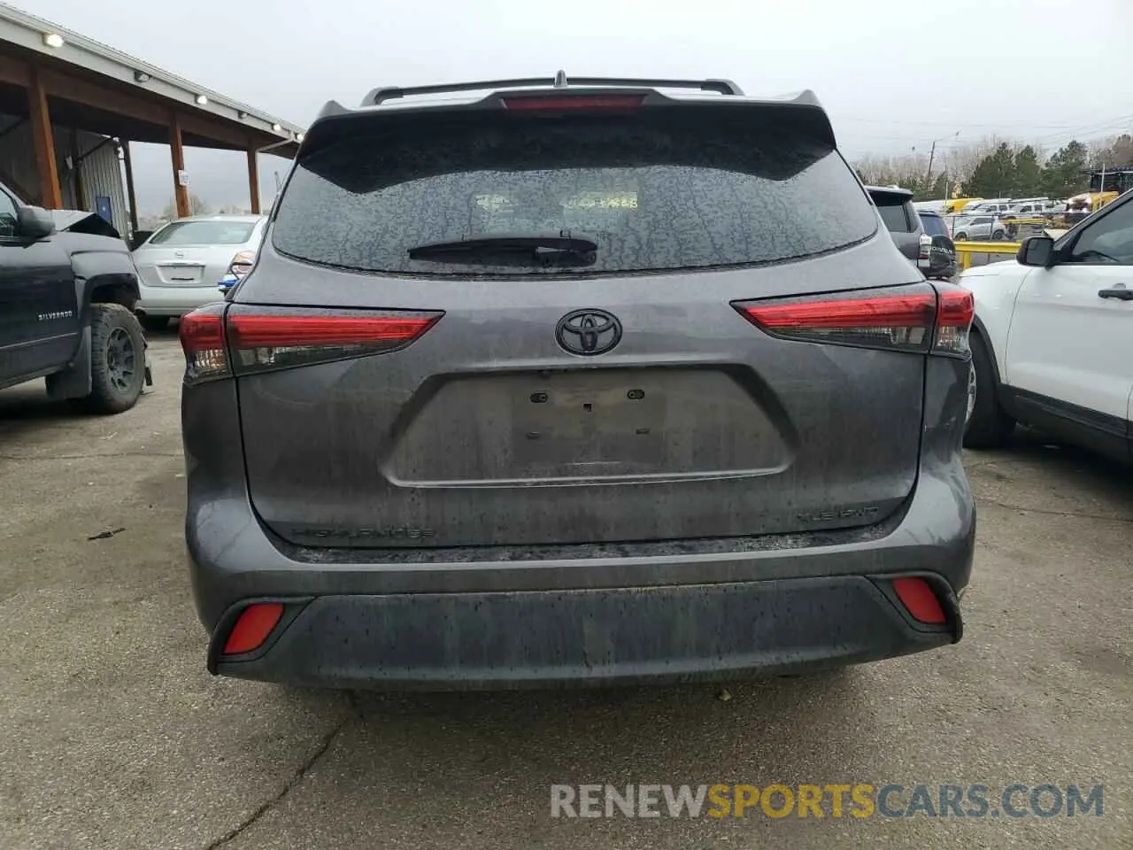 6 Фотография поврежденного автомобиля 5TDHZRBH1NS562459 TOYOTA HIGHLANDER 2022