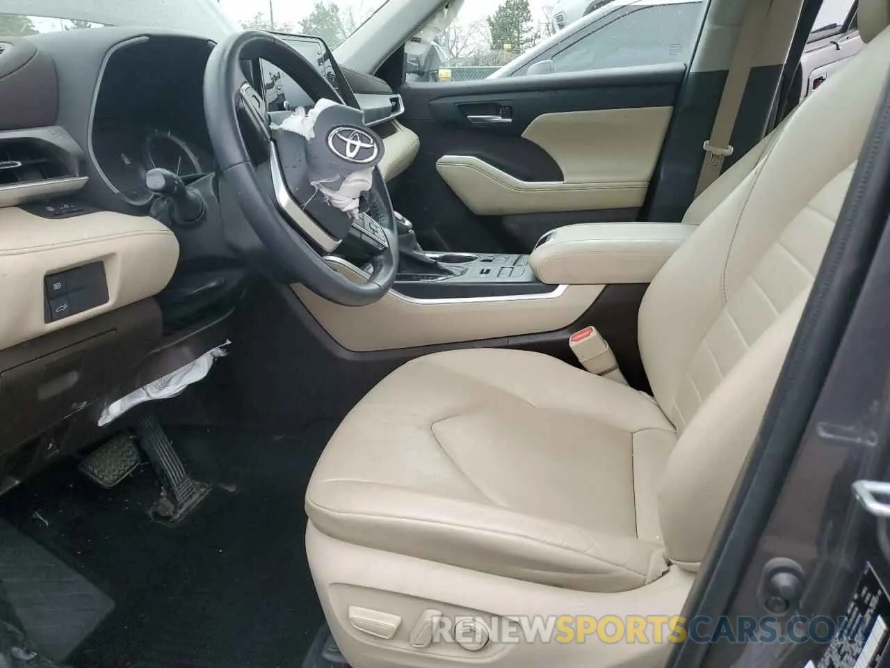 7 Фотография поврежденного автомобиля 5TDHZRBH1NS562459 TOYOTA HIGHLANDER 2022