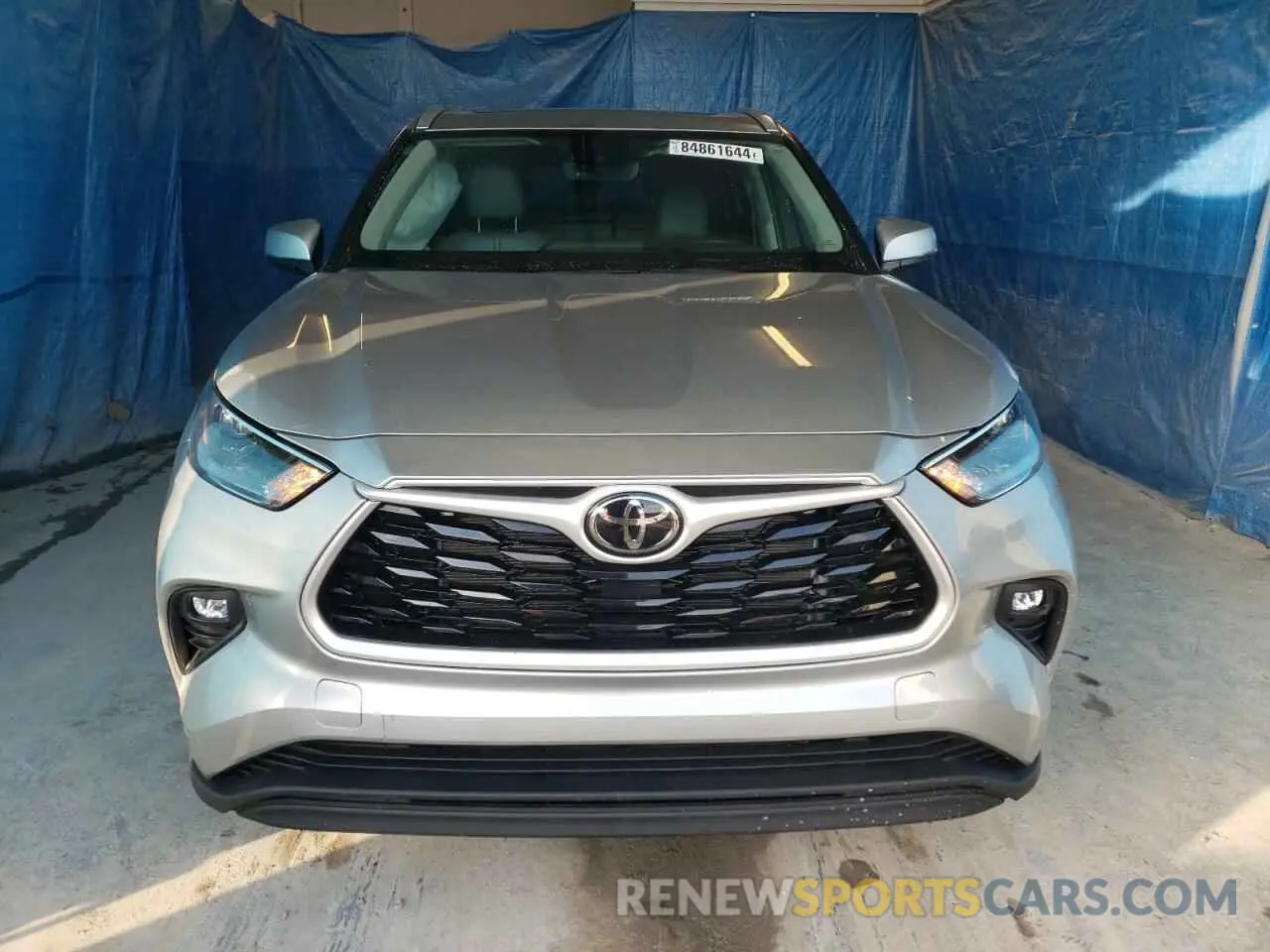 5 Фотография поврежденного автомобиля 5TDHZRBH4NS174240 TOYOTA HIGHLANDER 2022