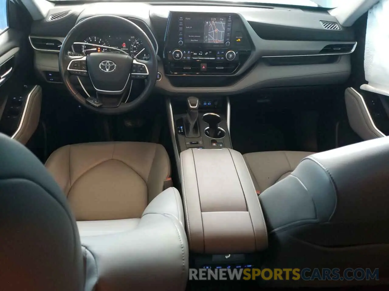8 Фотография поврежденного автомобиля 5TDHZRBH4NS174240 TOYOTA HIGHLANDER 2022