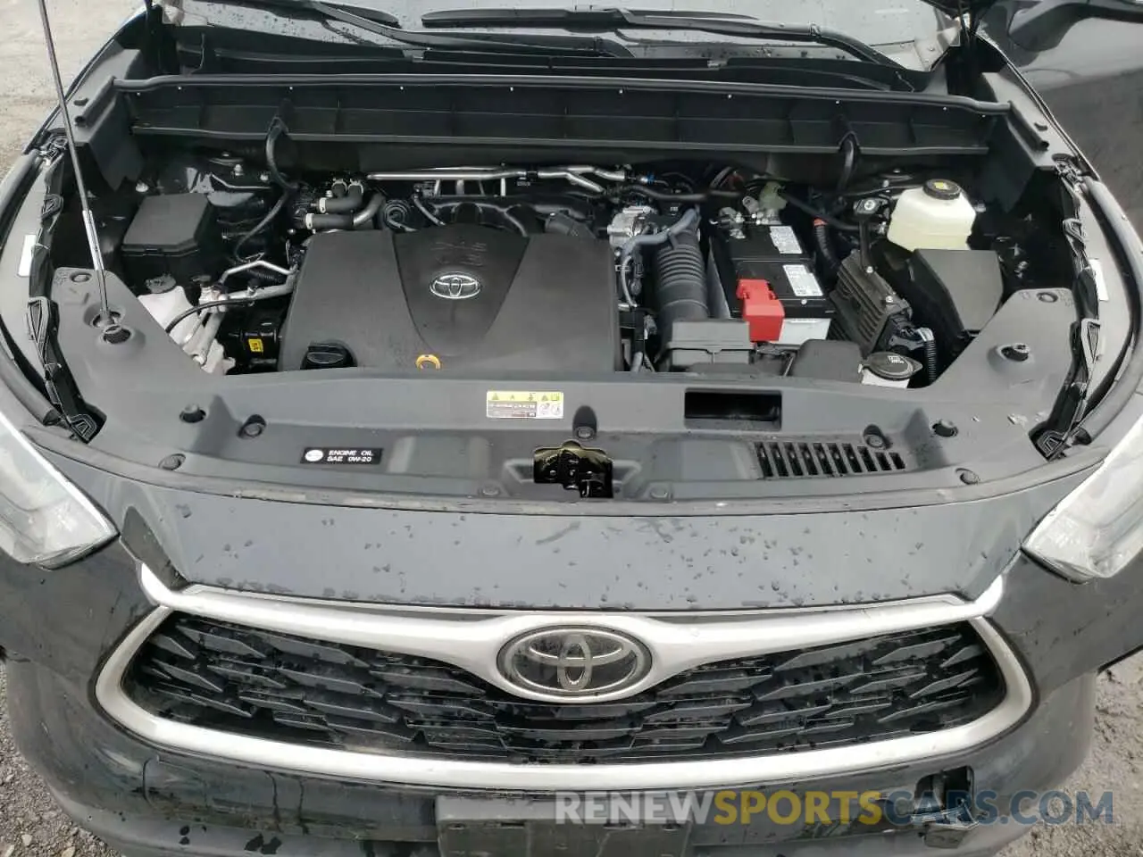 7 Photograph of a damaged car 5TDHZRBH4NS178501 TOYOTA HIGHLANDER 2022