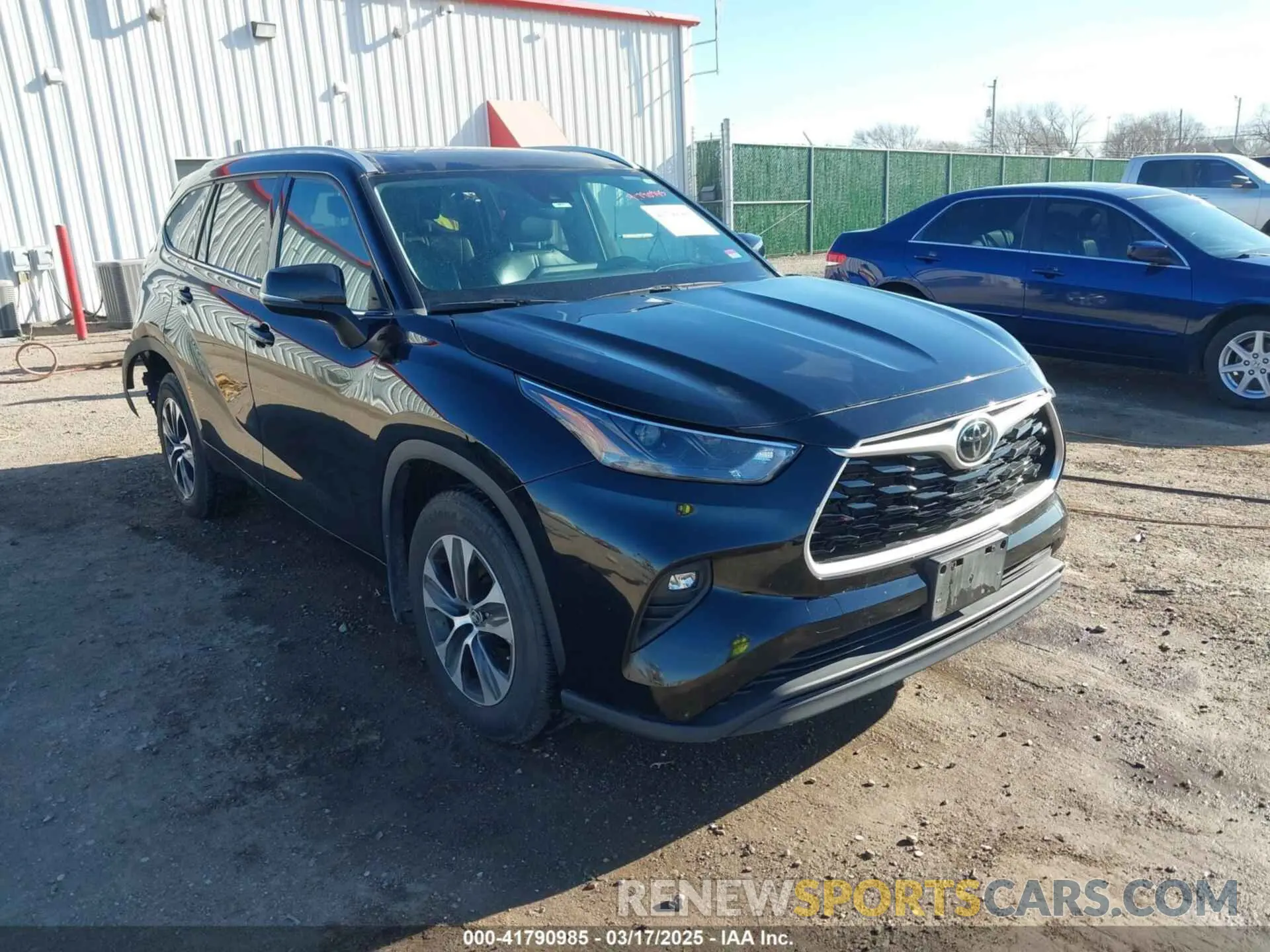 1 Фотография поврежденного автомобиля 5TDHZRBH4NS567218 TOYOTA HIGHLANDER 2022
