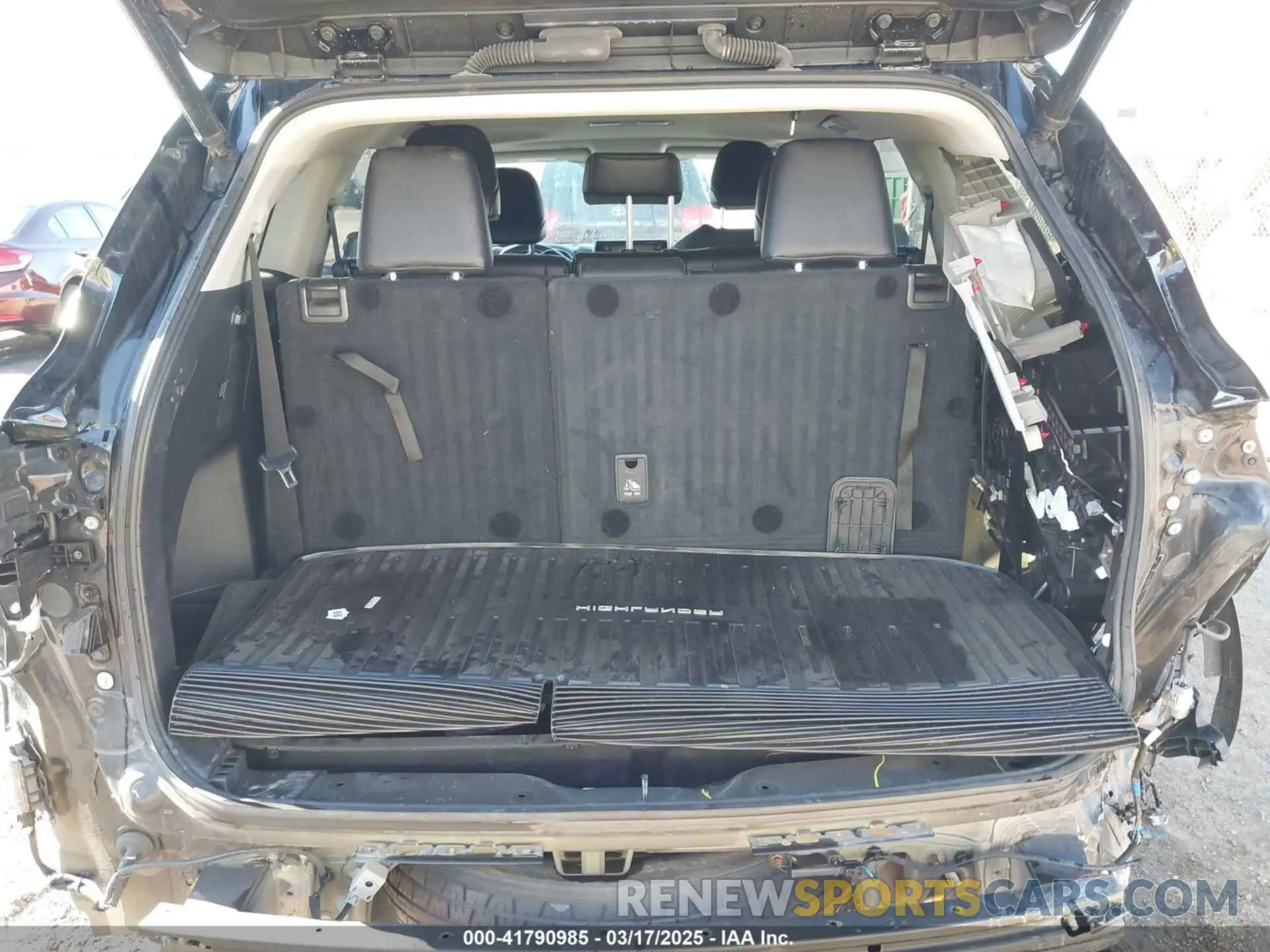 17 Фотография поврежденного автомобиля 5TDHZRBH4NS567218 TOYOTA HIGHLANDER 2022