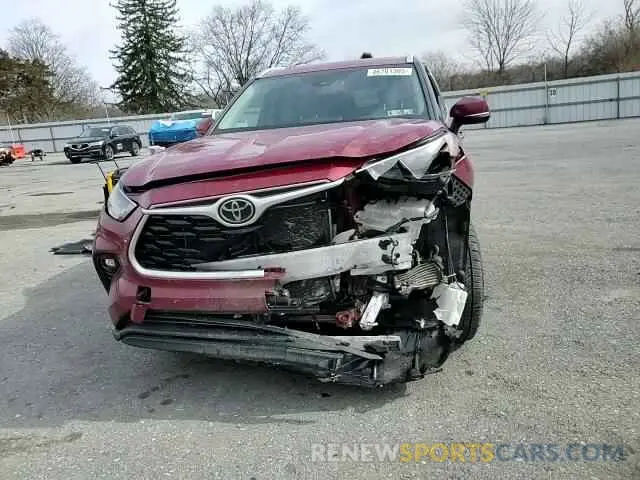 12 Фотография поврежденного автомобиля 5TDHZRBH6NS586501 TOYOTA HIGHLANDER 2022