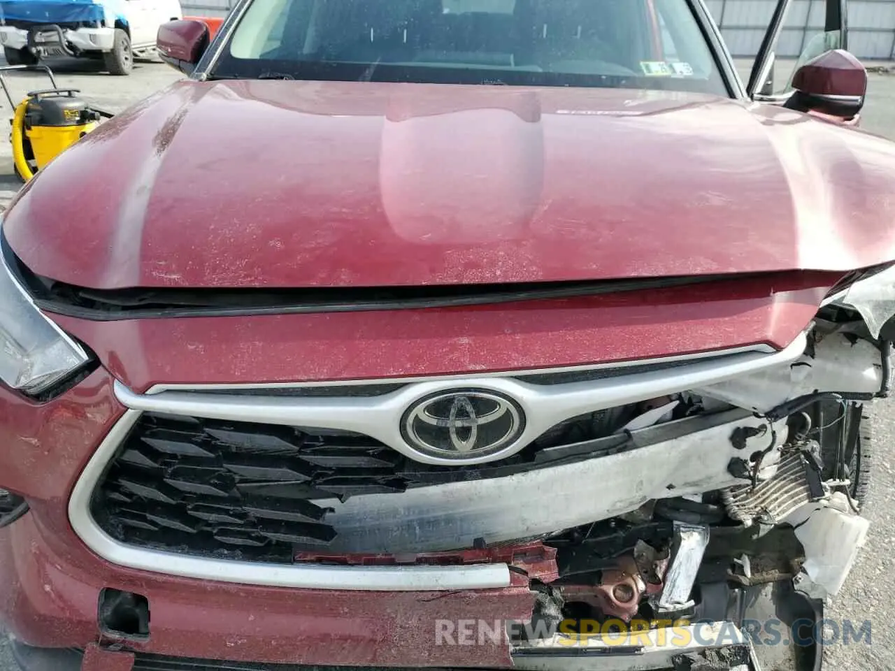 13 Фотография поврежденного автомобиля 5TDHZRBH6NS586501 TOYOTA HIGHLANDER 2022