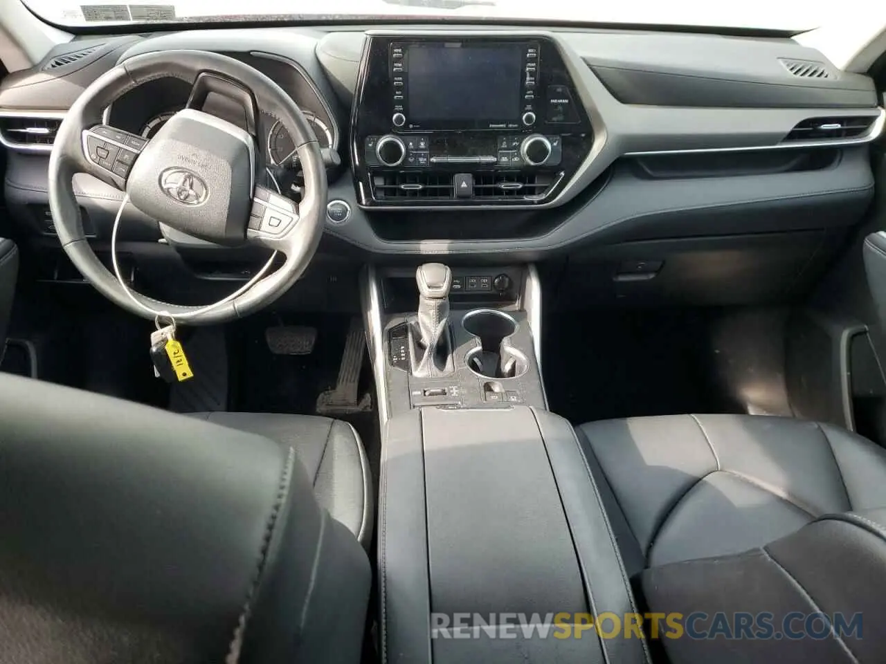 8 Фотография поврежденного автомобиля 5TDHZRBH6NS586501 TOYOTA HIGHLANDER 2022