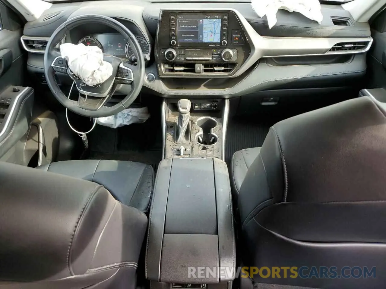 8 Фотография поврежденного автомобиля 5TDHZRBH7NS255023 TOYOTA HIGHLANDER 2022