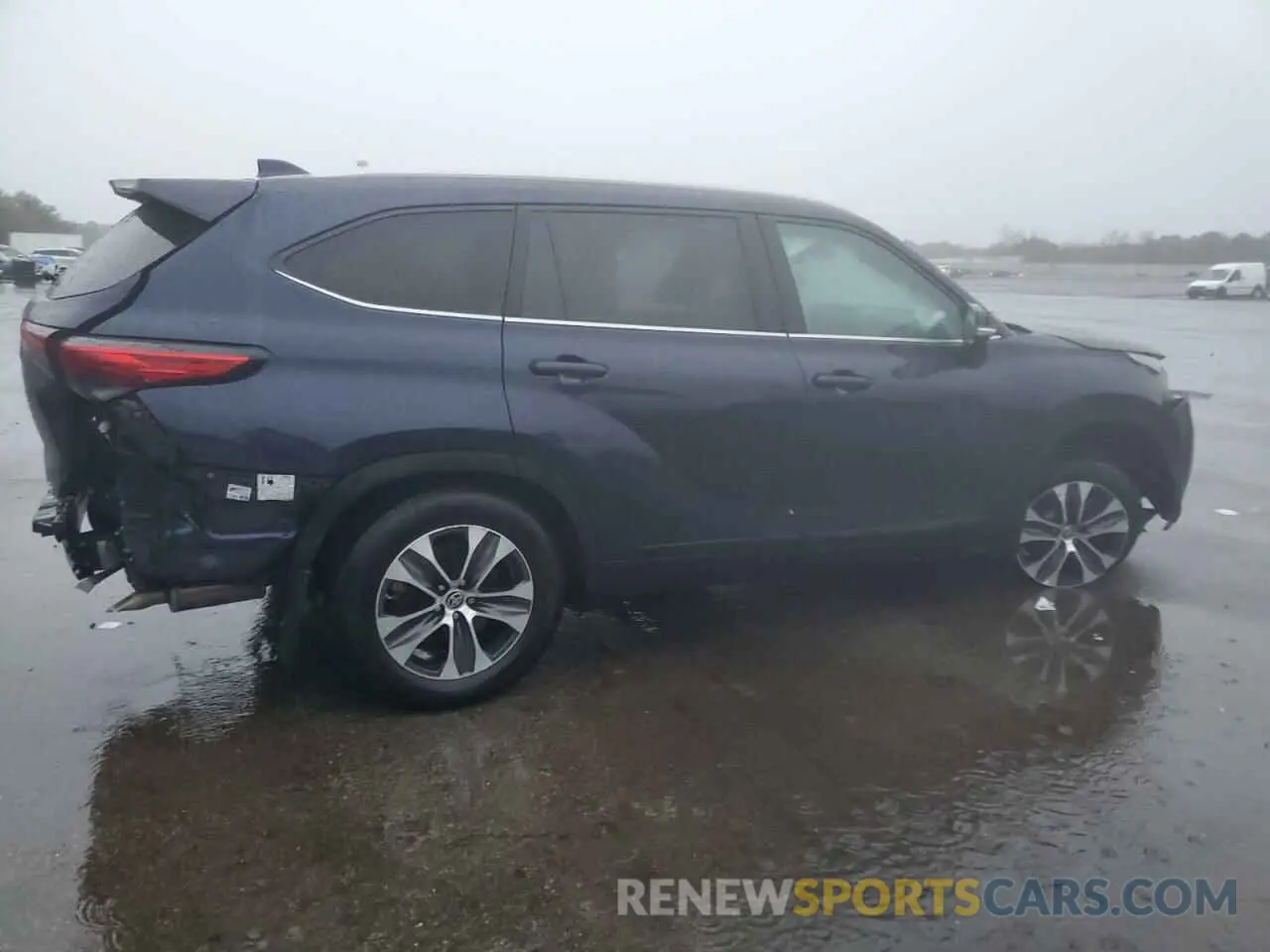 3 Фотография поврежденного автомобиля 5TDHZRBH7NS583655 TOYOTA HIGHLANDER 2022
