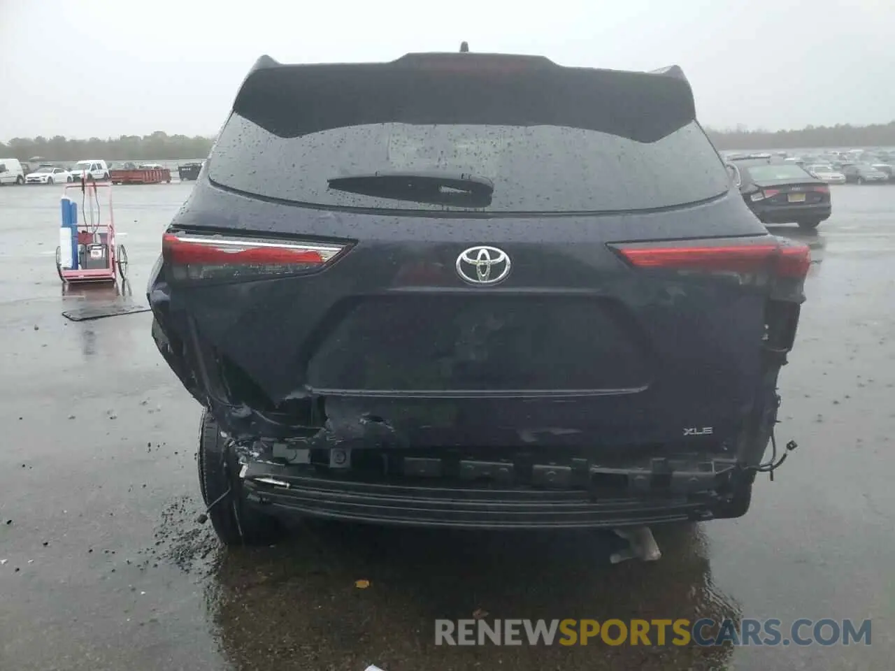 6 Фотография поврежденного автомобиля 5TDHZRBH7NS583655 TOYOTA HIGHLANDER 2022