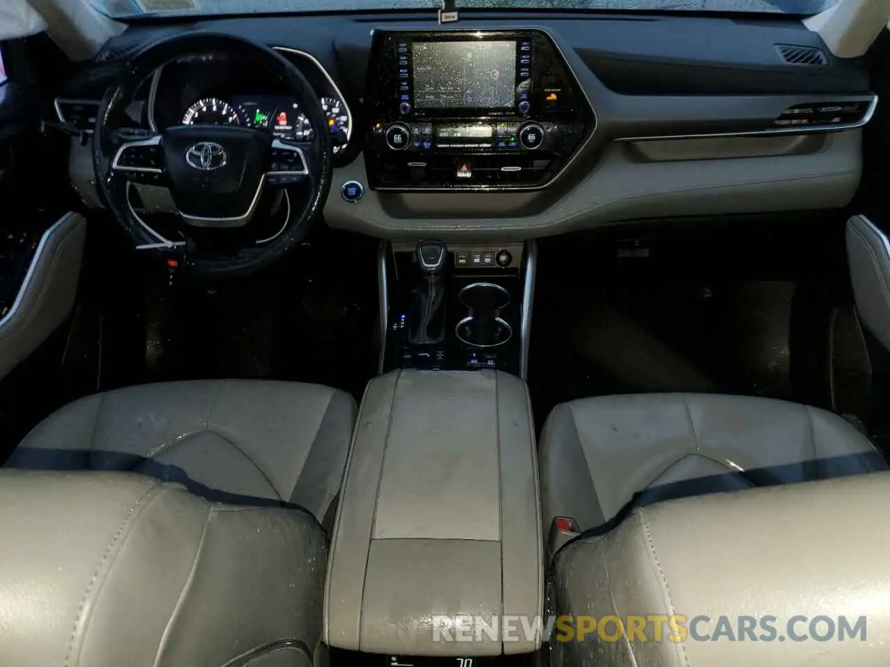 8 Фотография поврежденного автомобиля 5TDHZRBH7NS583655 TOYOTA HIGHLANDER 2022