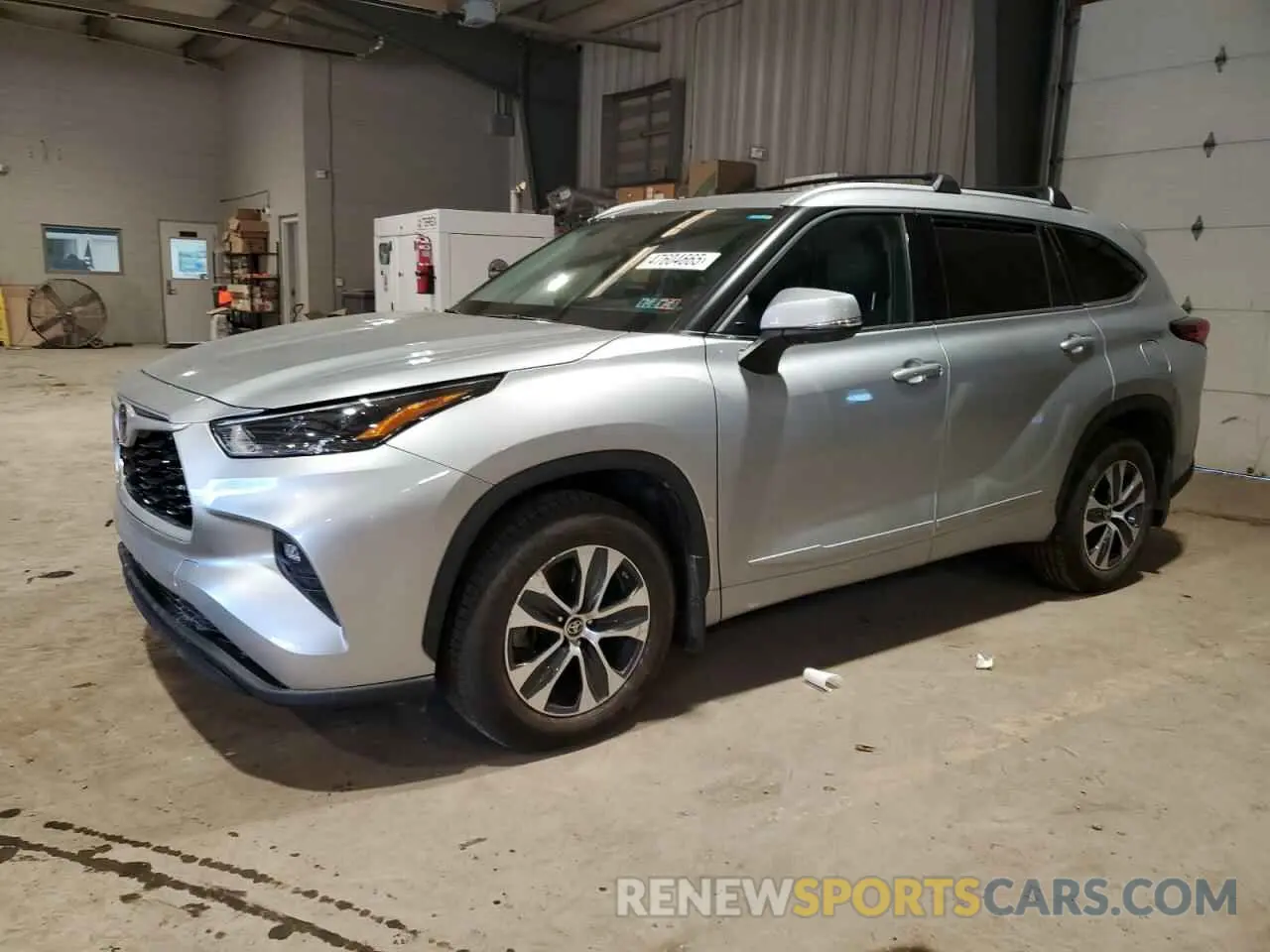 1 Фотография поврежденного автомобиля 5TDHZRBH8NS164424 TOYOTA HIGHLANDER 2022