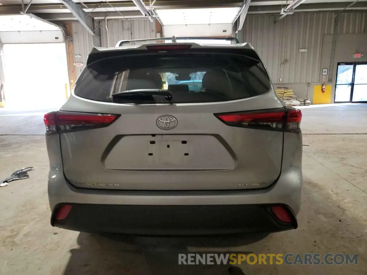 6 Фотография поврежденного автомобиля 5TDHZRBH8NS164424 TOYOTA HIGHLANDER 2022